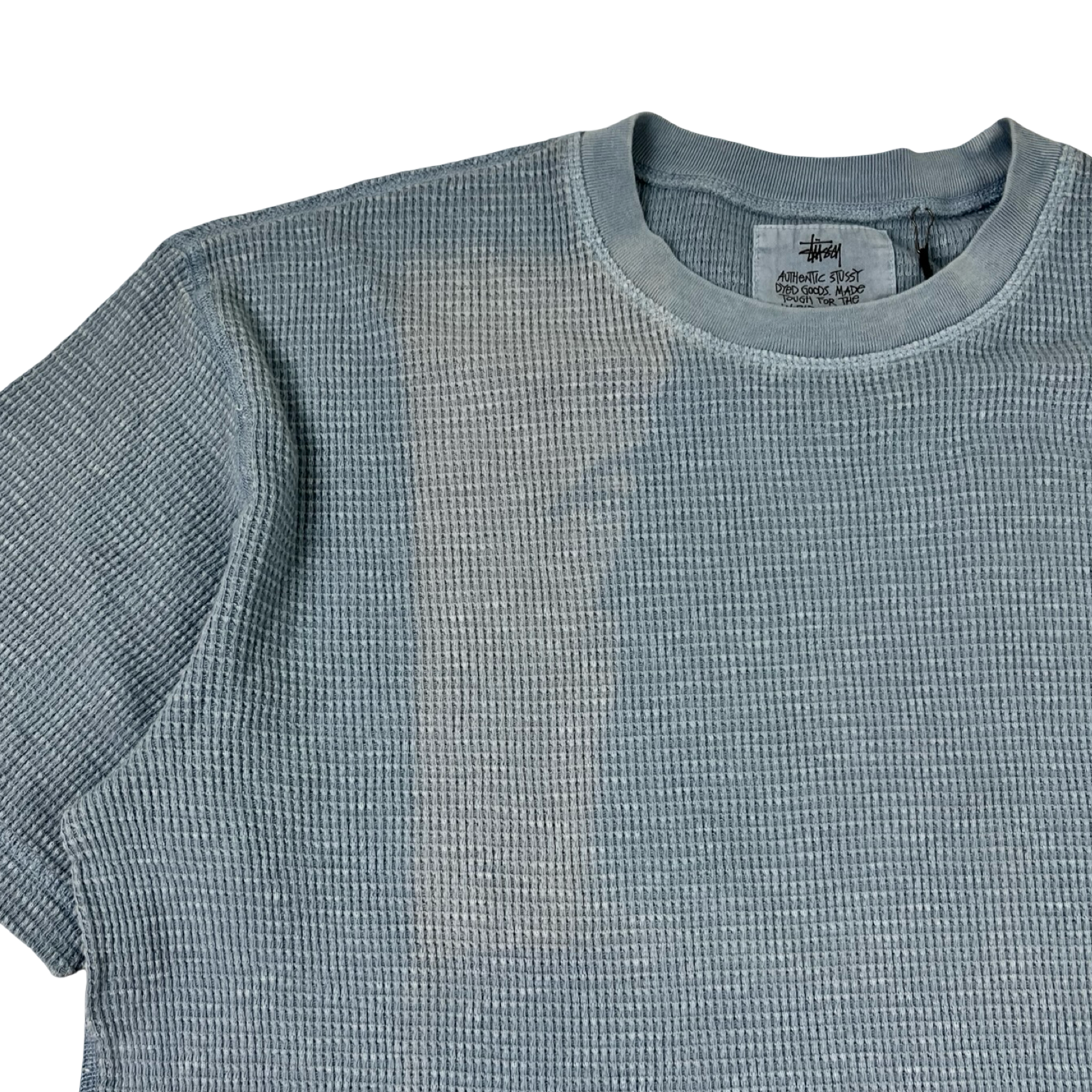 Stussy Dyed SS Thermal Slate Blue Shirt