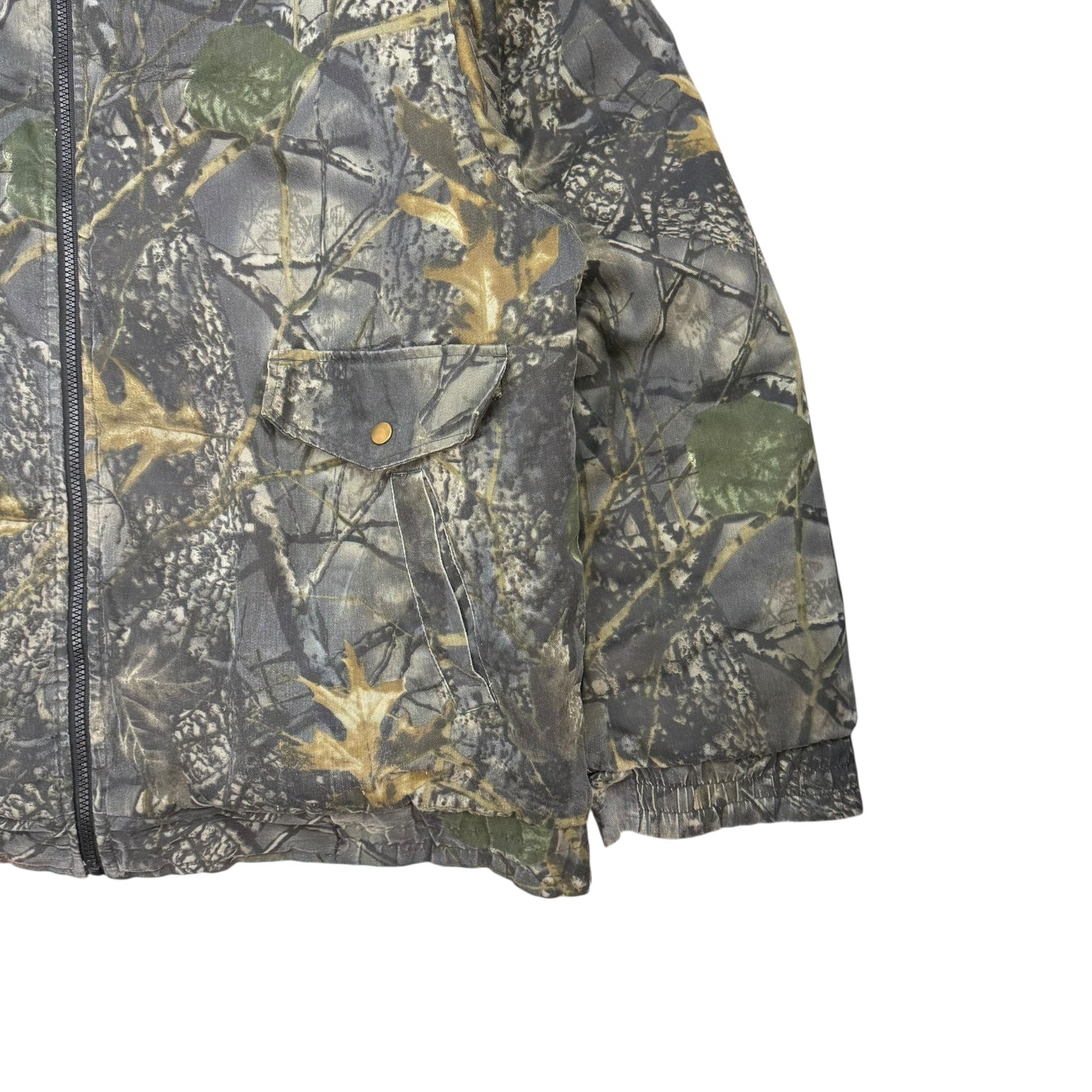 Vintage Reversible Bomber Jacket Camo/Orange