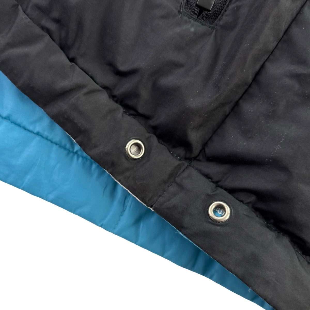 Vintage Balenciaga Sports Down Reversible Vest Baby Blue/Black