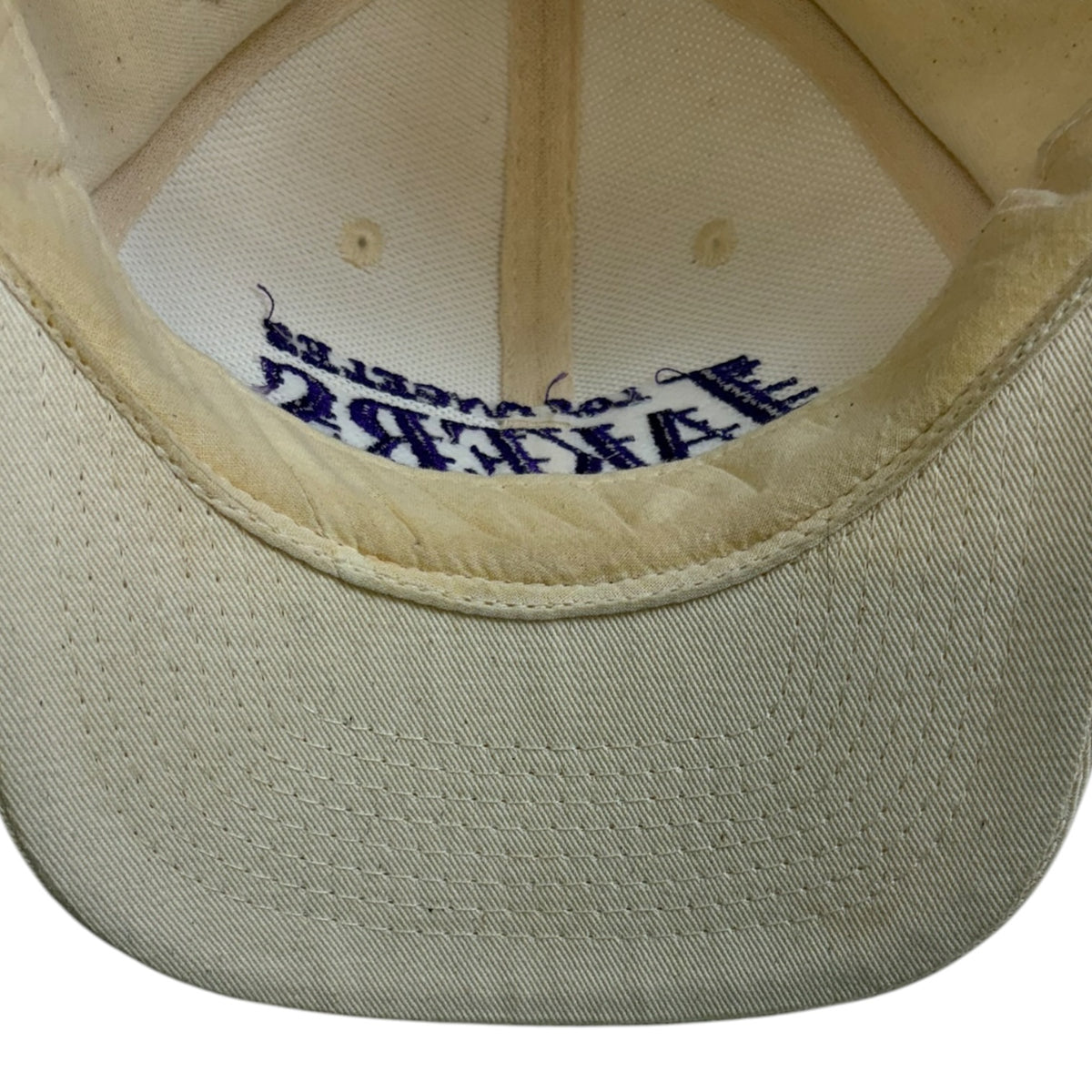 Vintage Los Angeles Lakers Snapback Cream