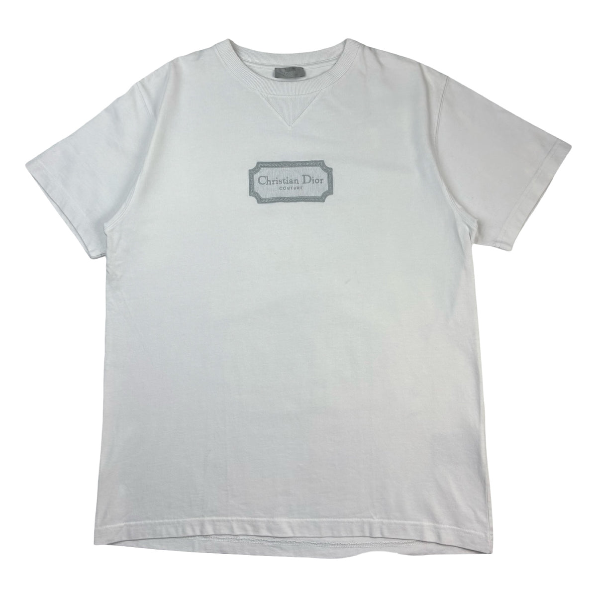 Christian Dior Couture Relaxed-Fit T-Shirt White