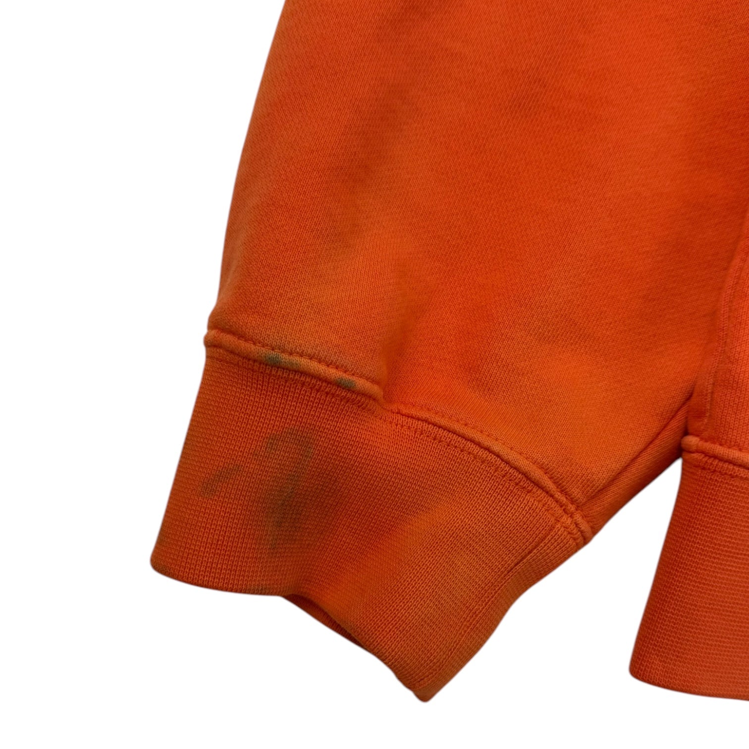 Études Stencil Zip Up Hoodie Orange