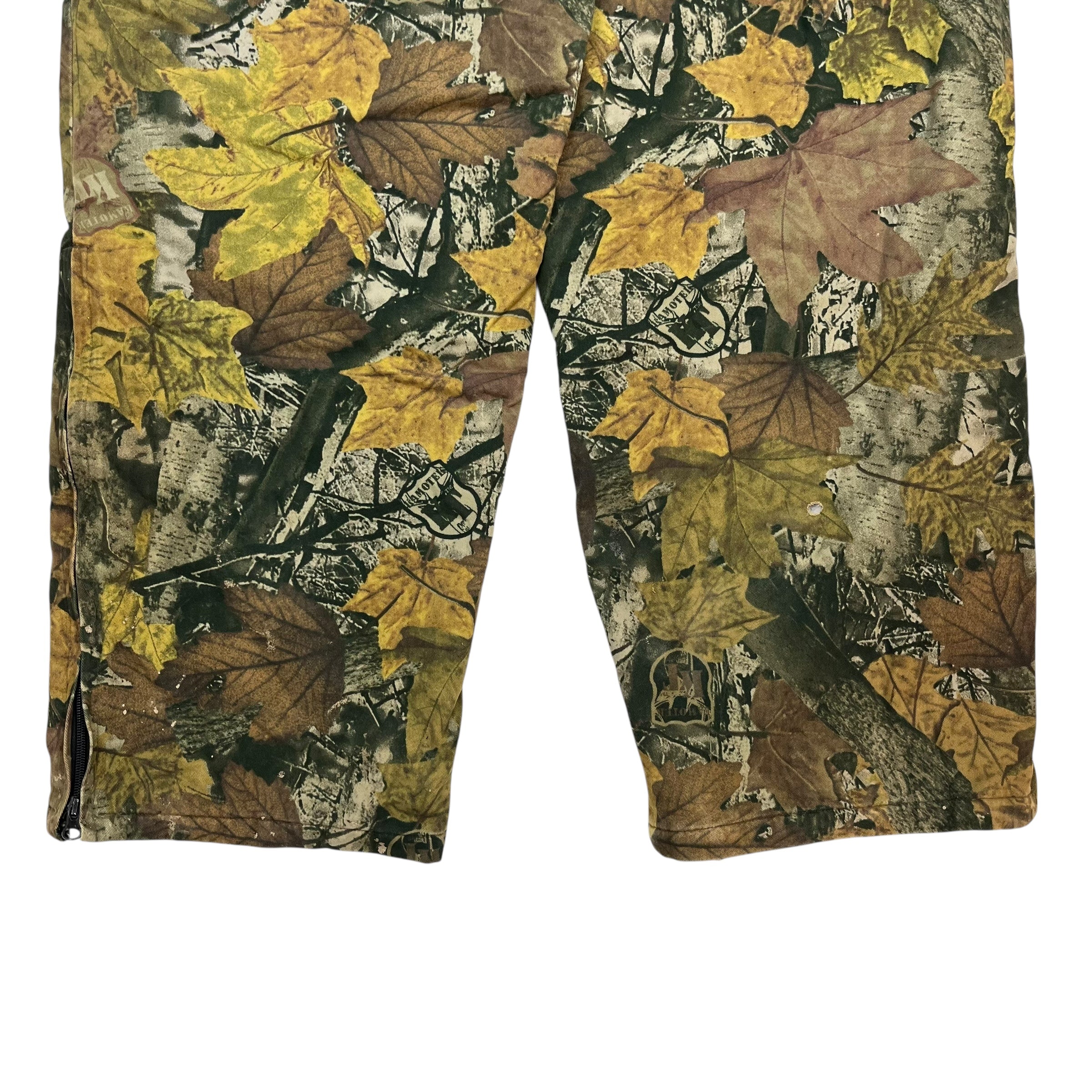 Vintage Kamotek Lined Shell Pants Green Camo