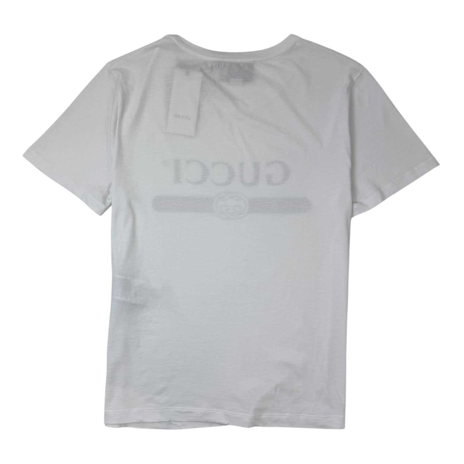 Gucci Logo Cotton T-Shirt White