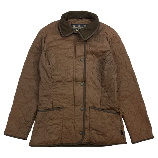 (W) Barbour Polar Quilted Jacket Brown