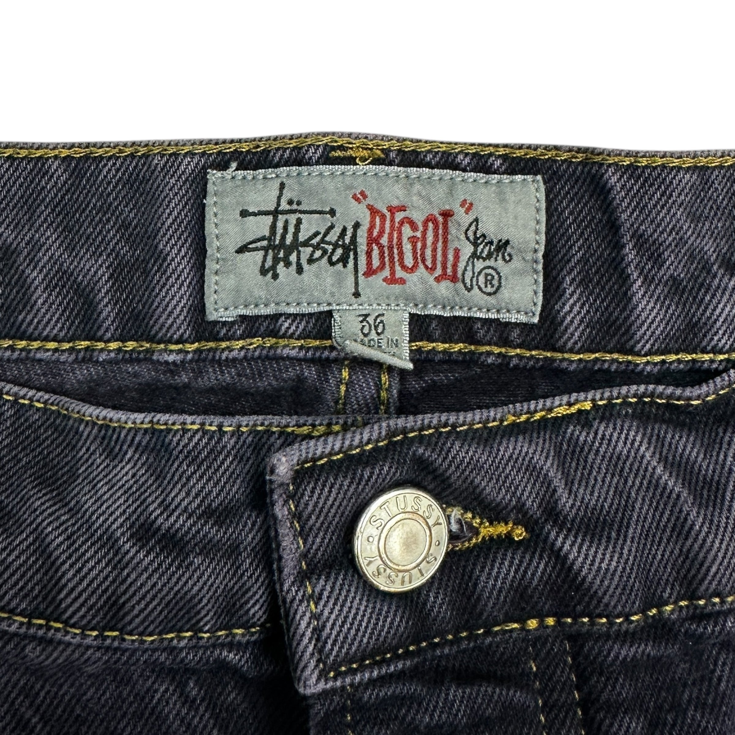 Stussy Big Ol’ Nightshade Purple Denim