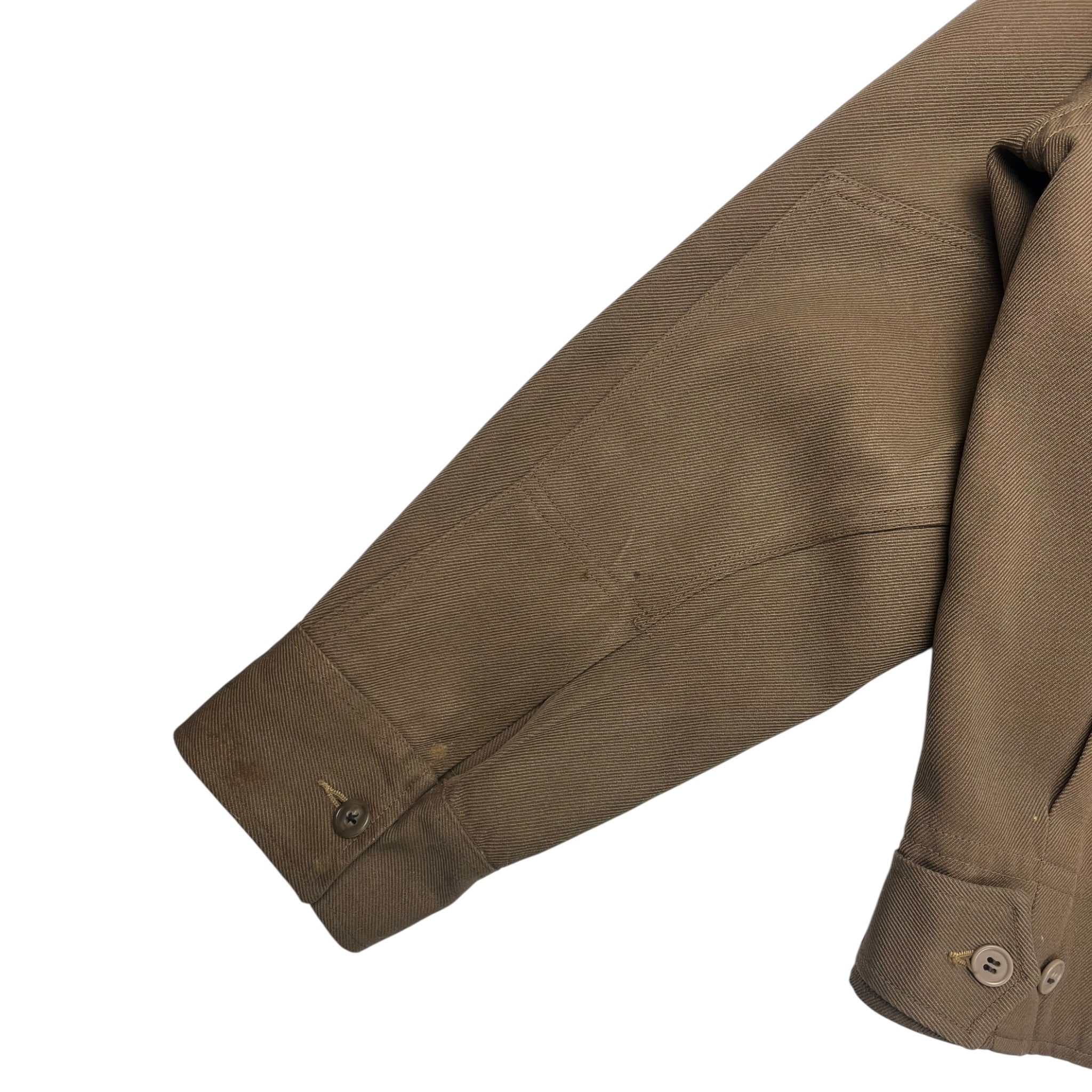 1950s Shell Car Guard Whipcord Ike Jacket