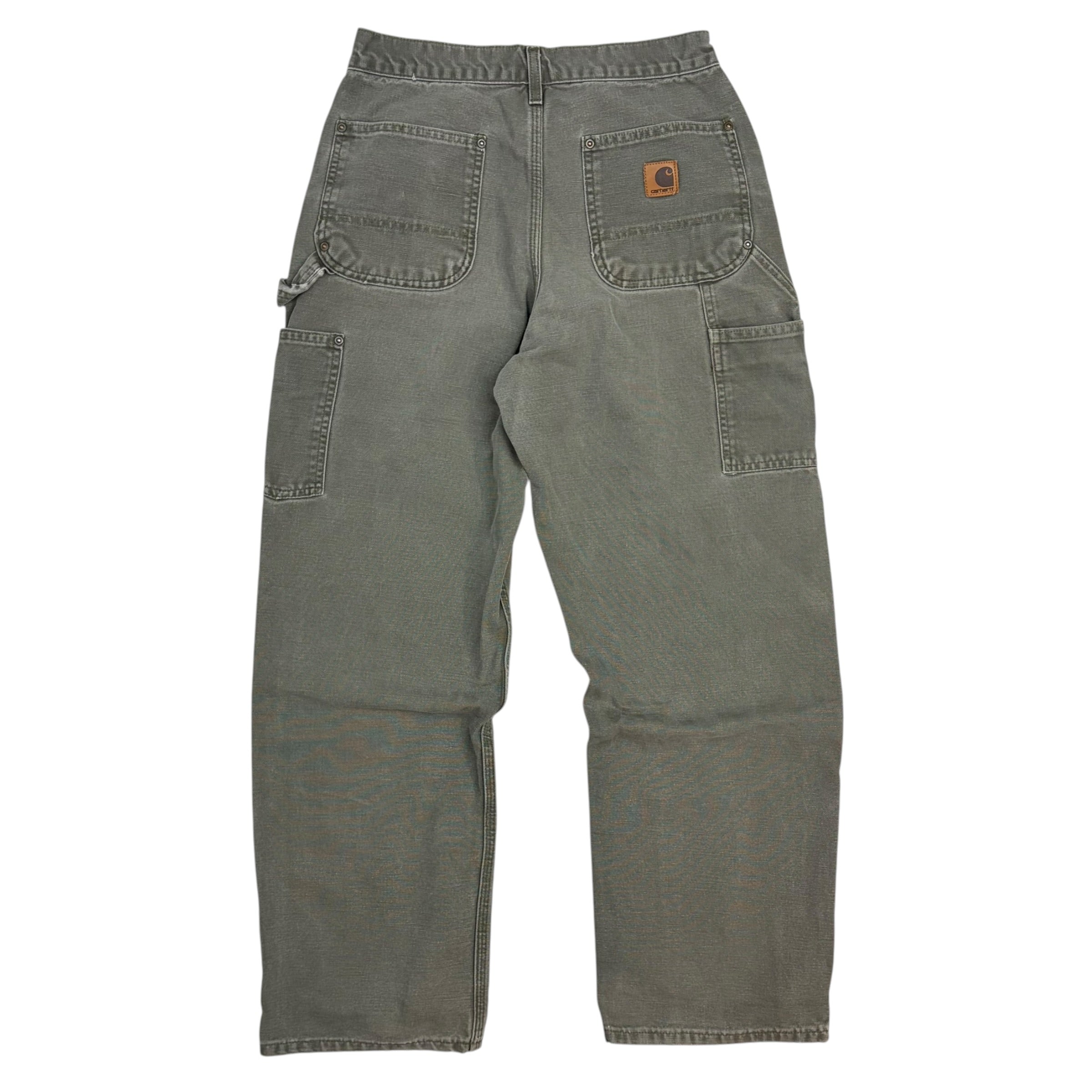 Vintage Carhartt Double Knee Pants Moss Green