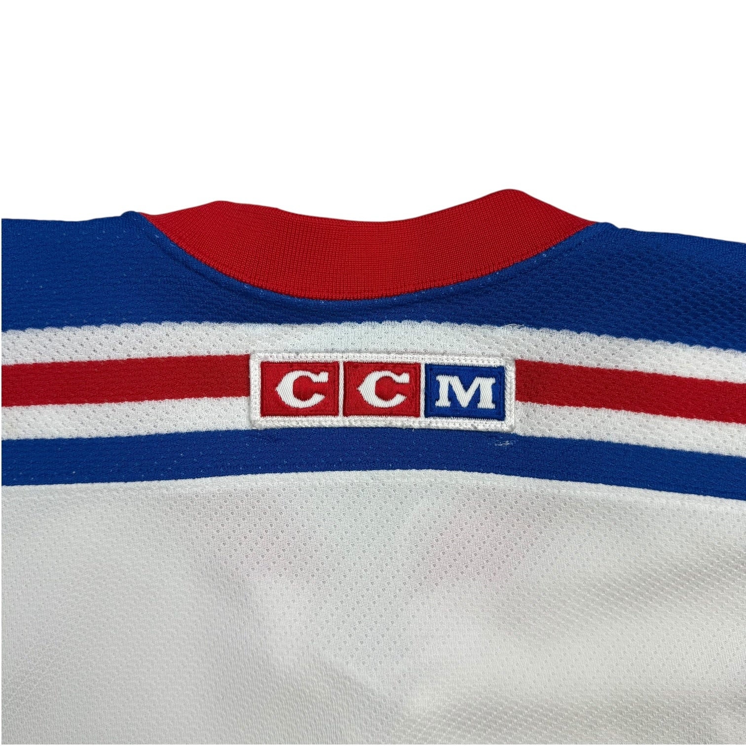 Vintage CCM New York Rangers Away Jersey White