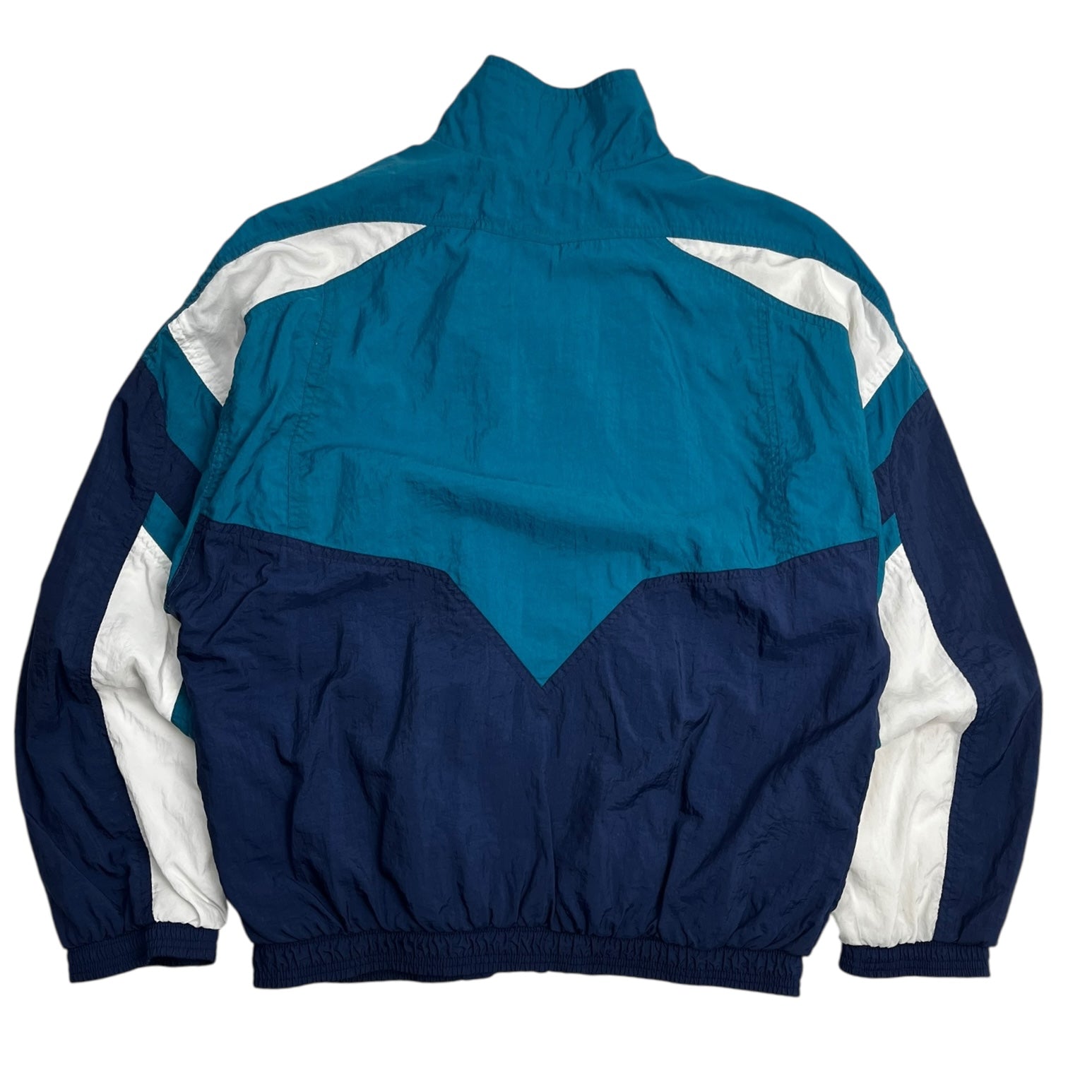 Vintage Nike Color Blocked Windbreaker Teal/Navy