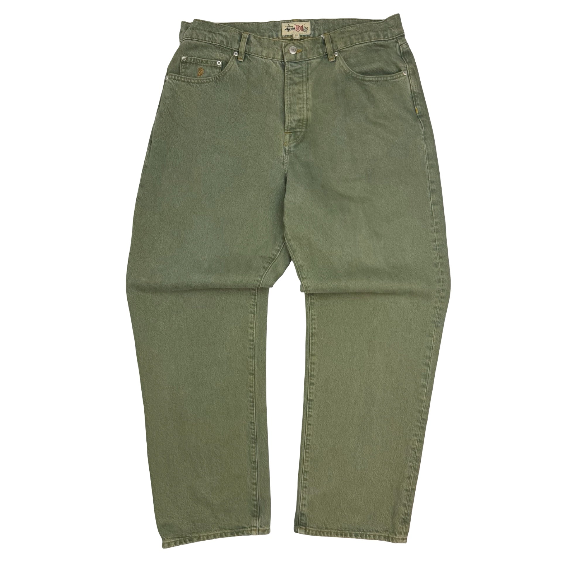 Stussy Big Ol’ Denim Jean Faded Army Green