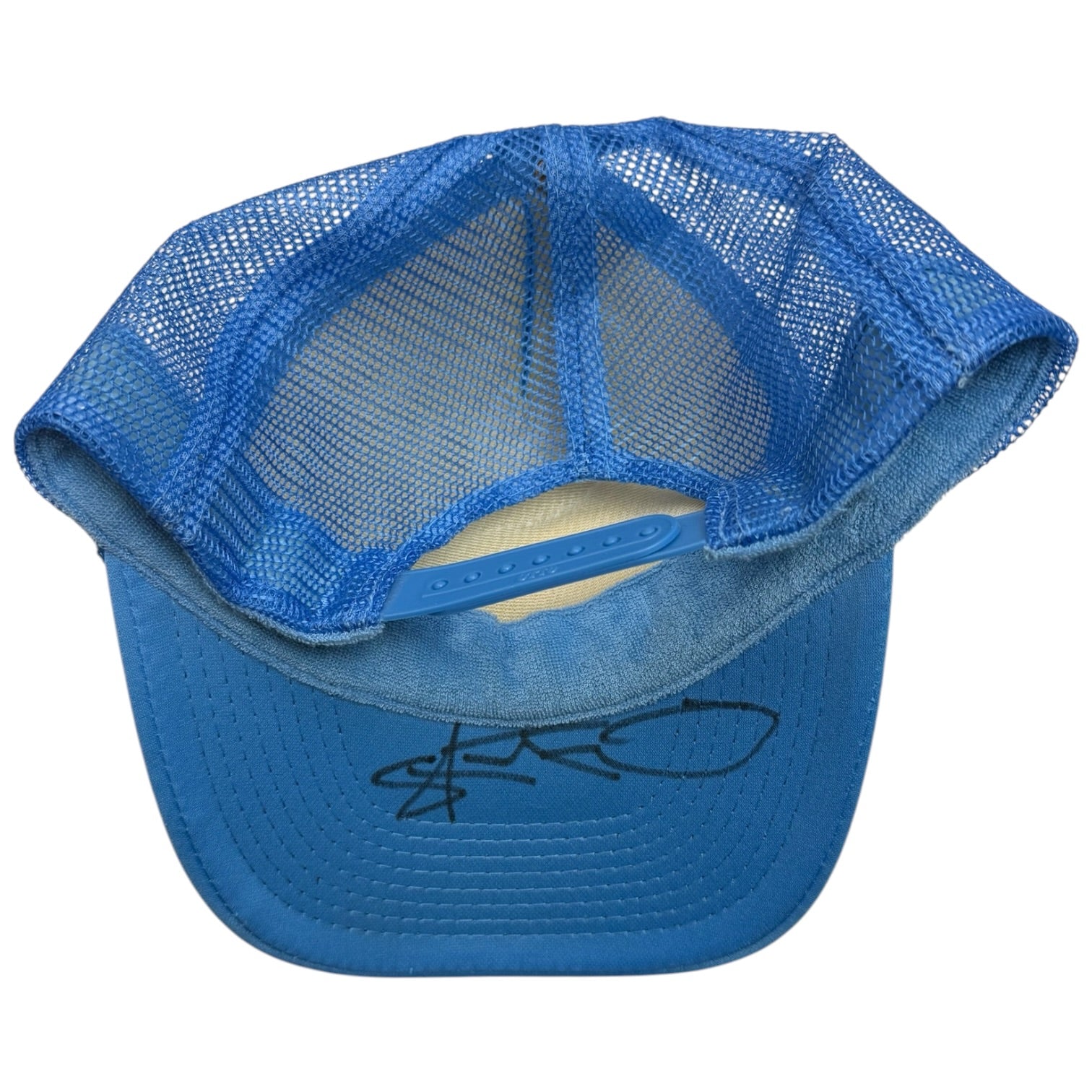 Vintage Steve-O Trucker Hat Blue