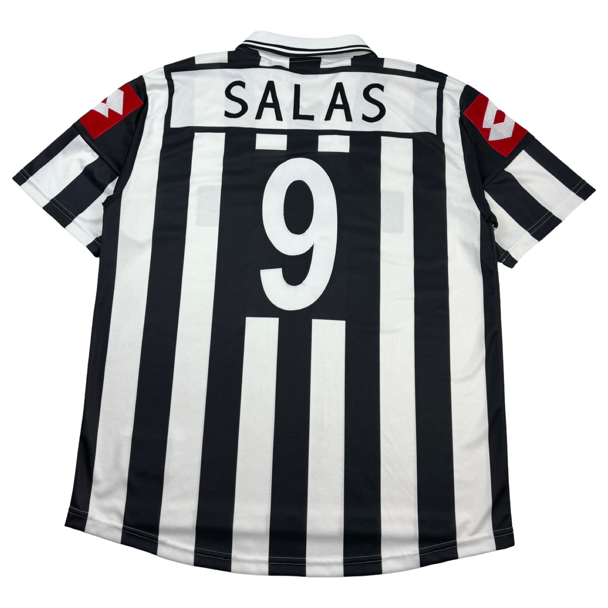 ‘01 Lotto Juventus Salas Home Jersey Black/White