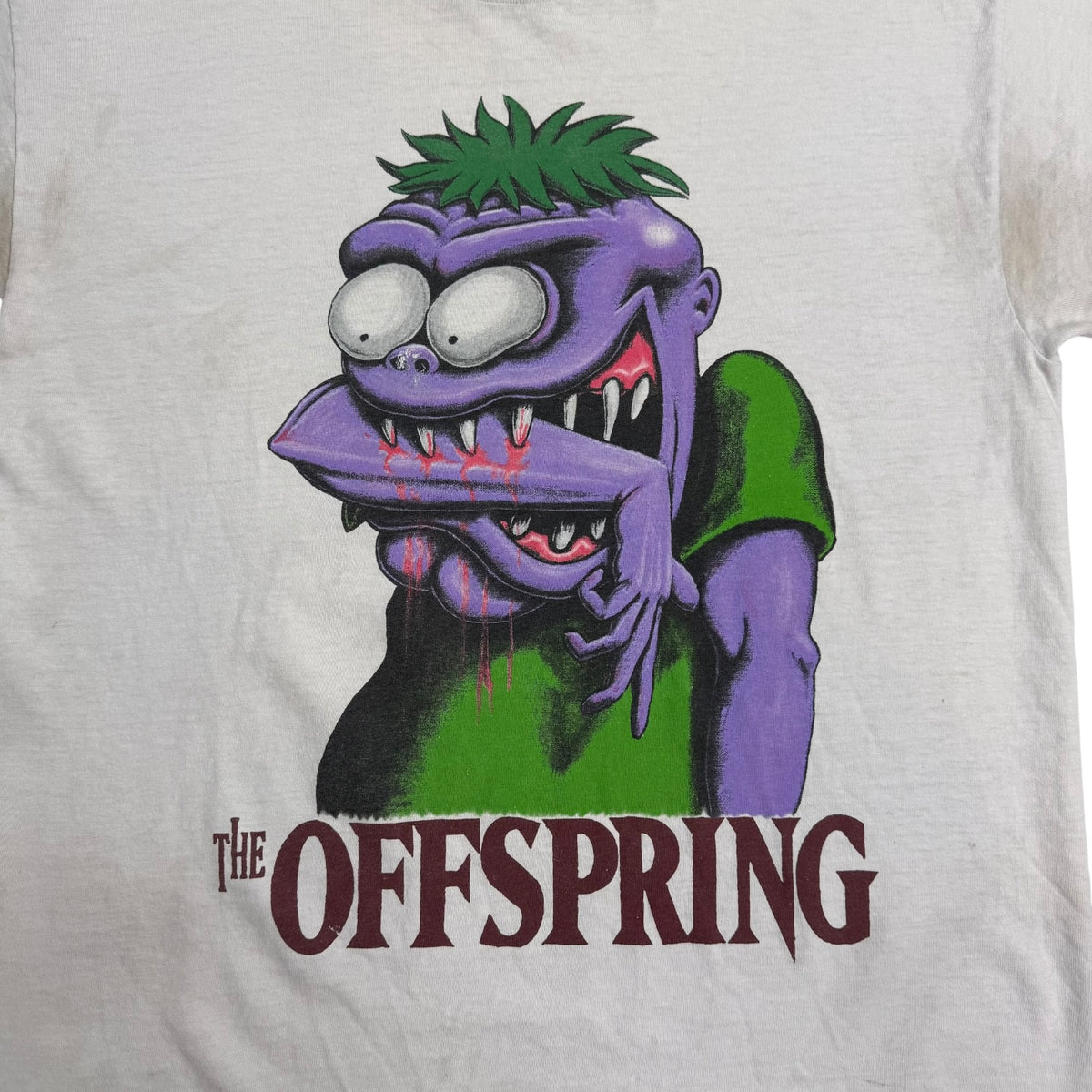 1990s The Offspring “Bite Me” Tee White