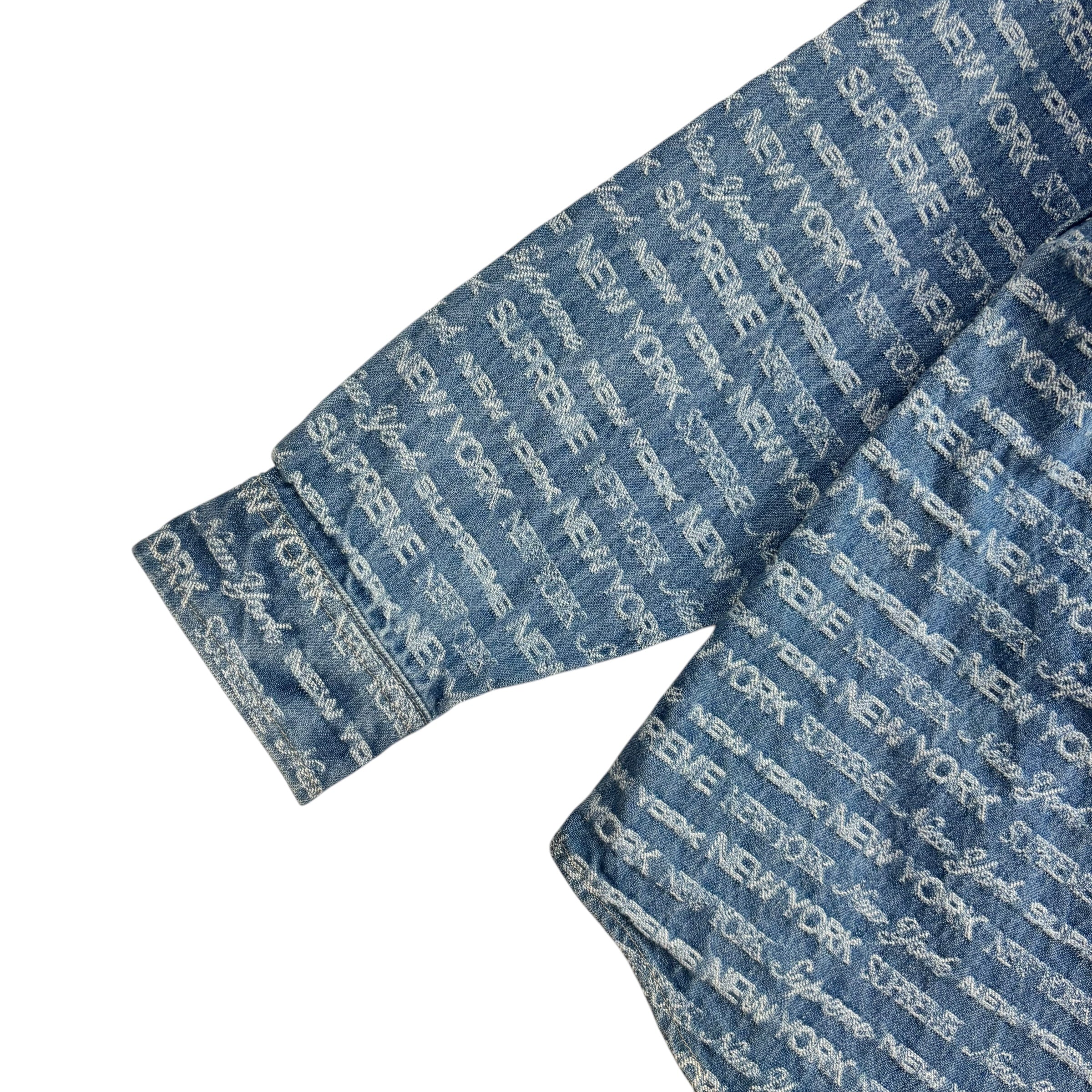 Supreme Multi Type Jacquard Denim Shirt