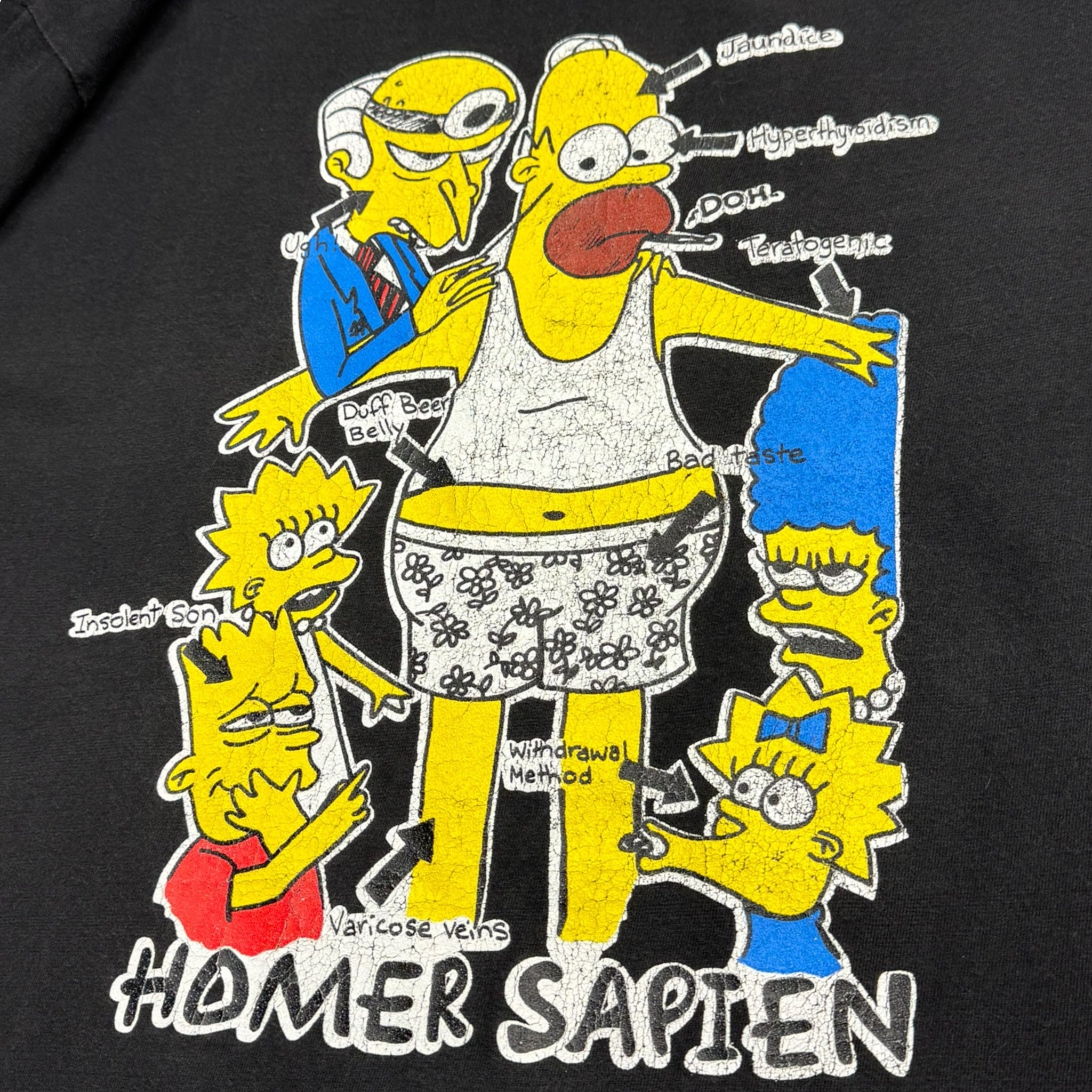 Vintage Simpsons Parody T-Shirt