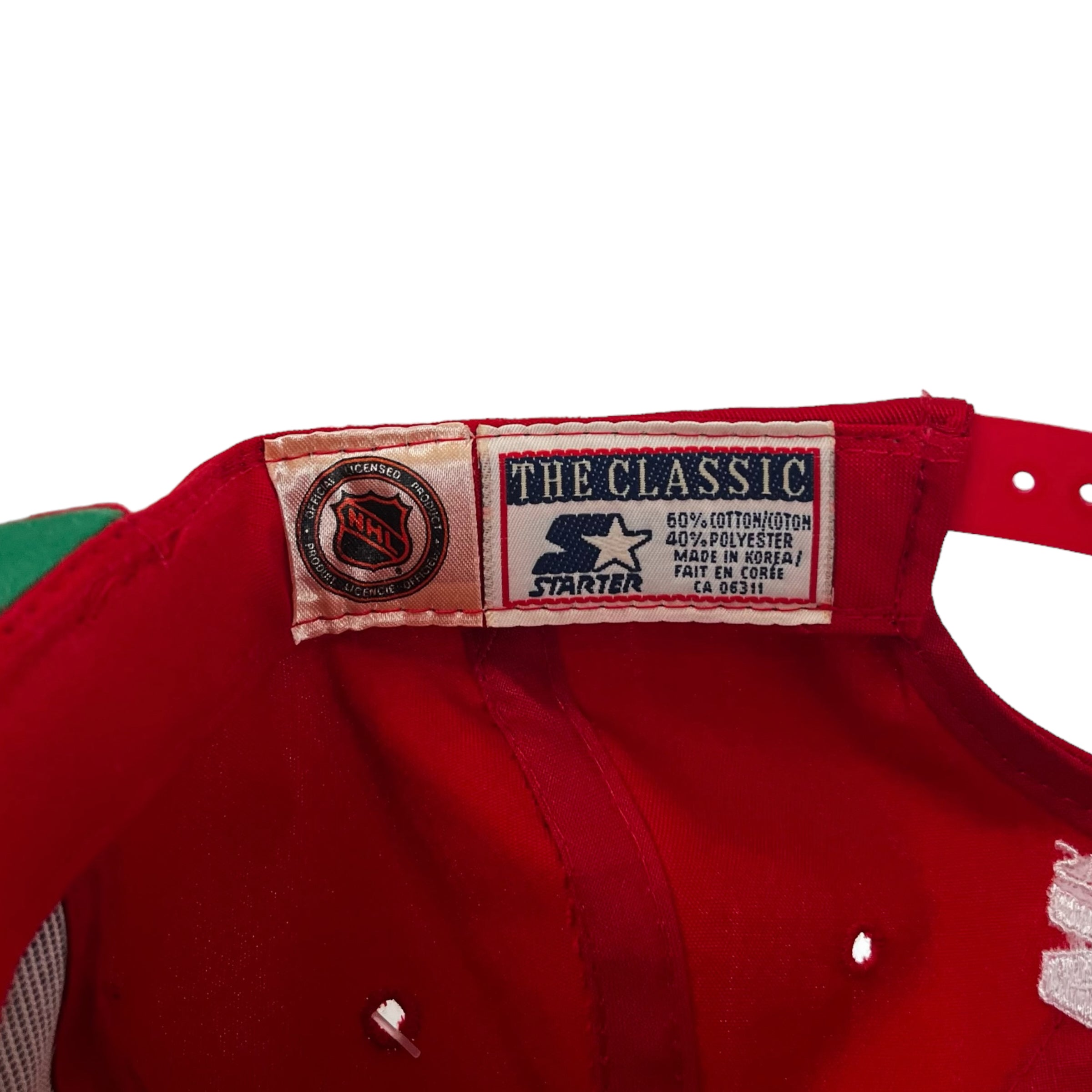 Vintage Florida Panthers Starter Snapback Red