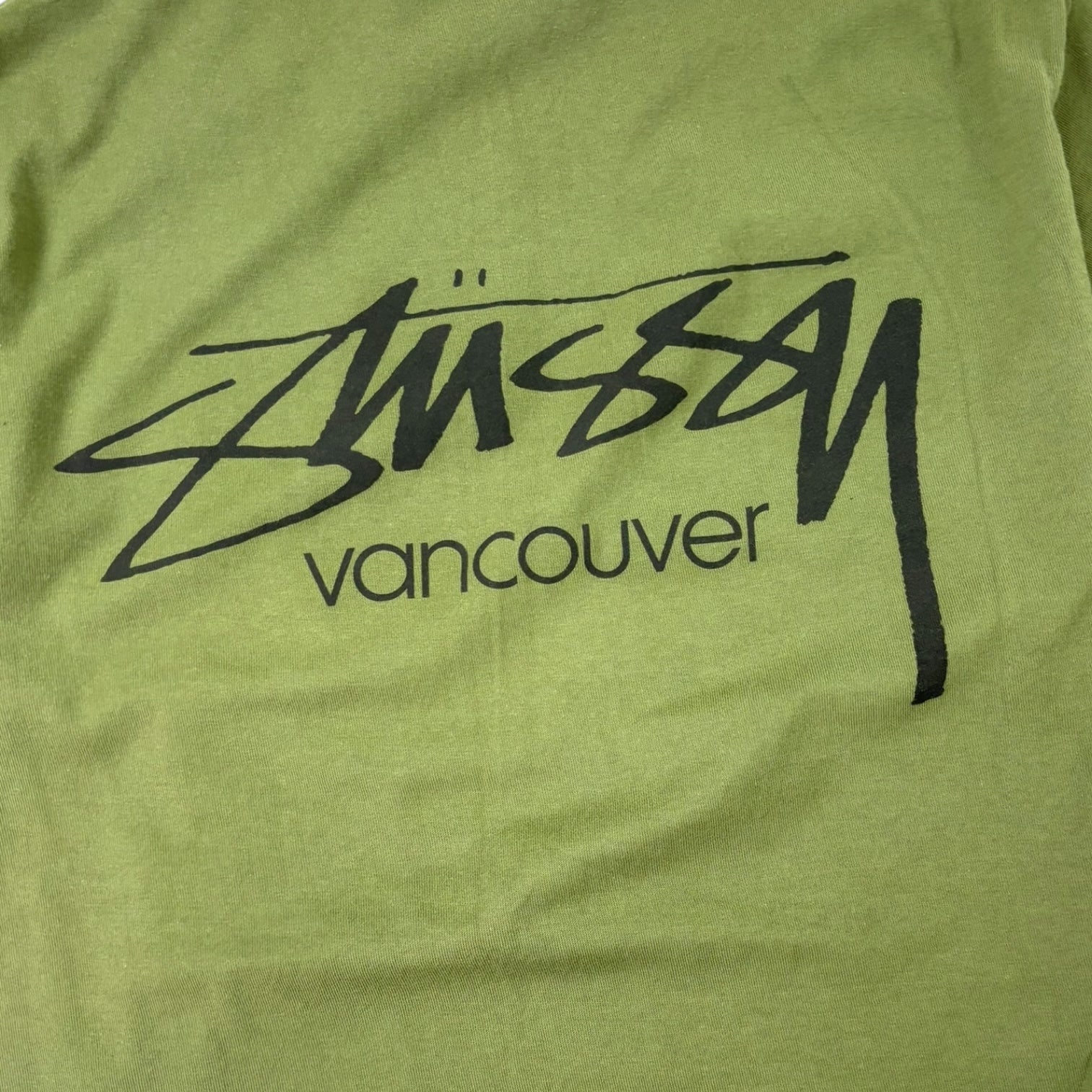 Stussy Vancouver Chapter T-Shirt Olive