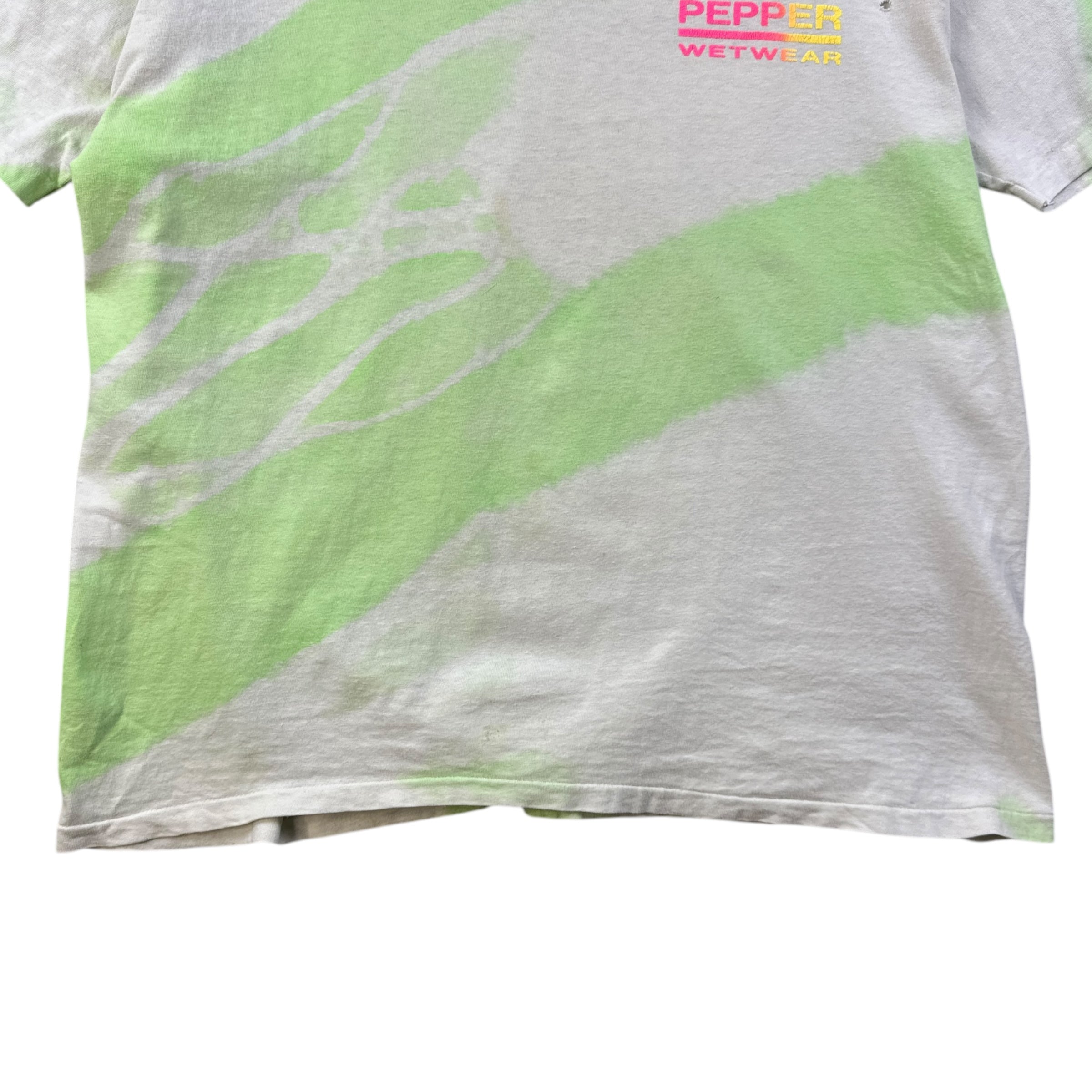 1990 Chip & Pepper Wetwear Neon Tie Dye Tee