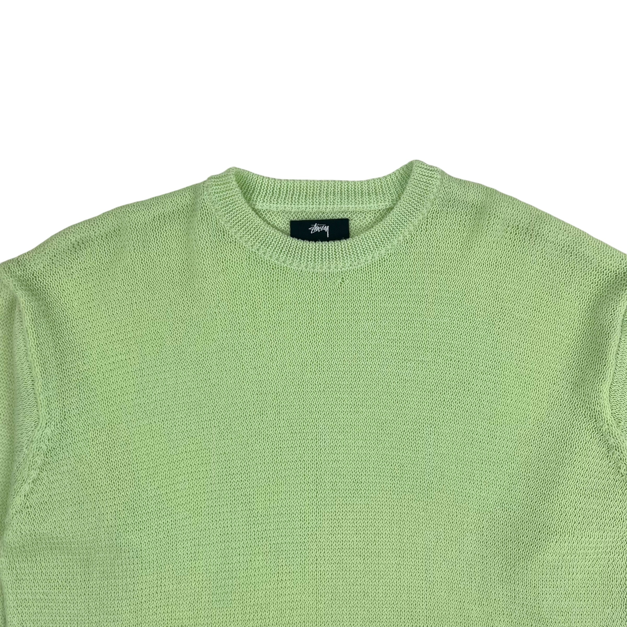 Stussy Light Sensitive Knit Sweater Green