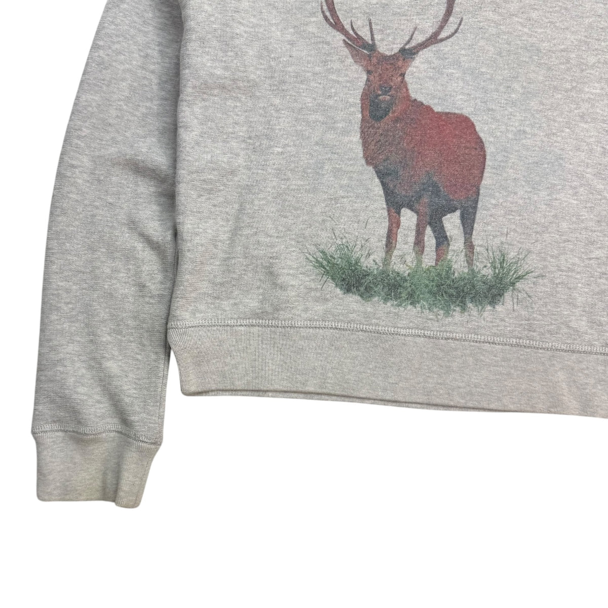(W) Stella McCartney Deer Crewneck Grey