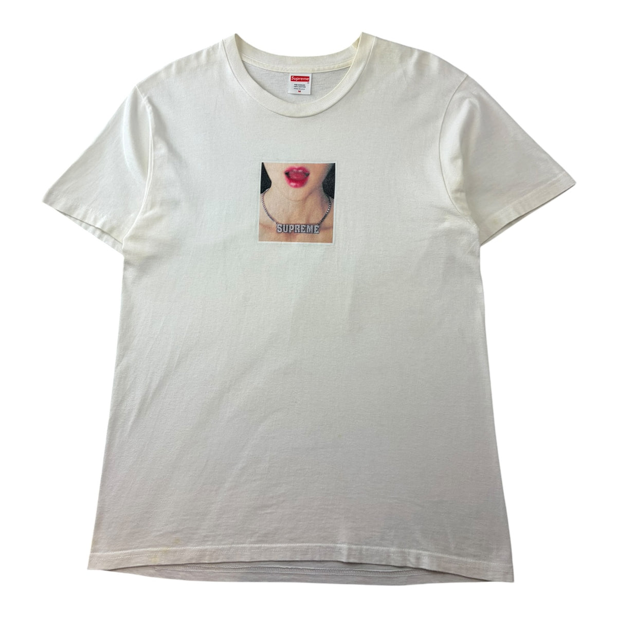 Supreme SS18 Necklace T-Shirt White