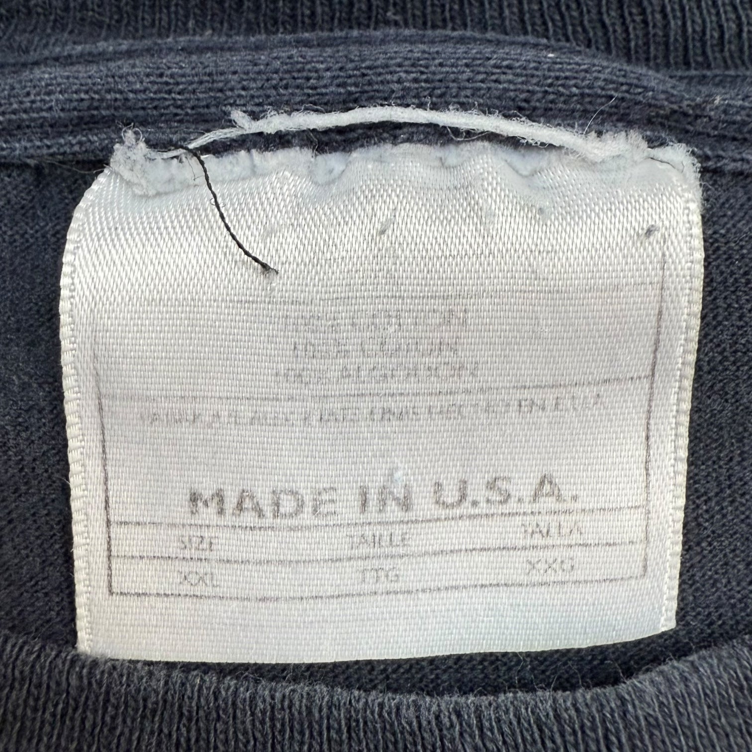 1998 Brooks & Dunn And Reba Tour Tee Black