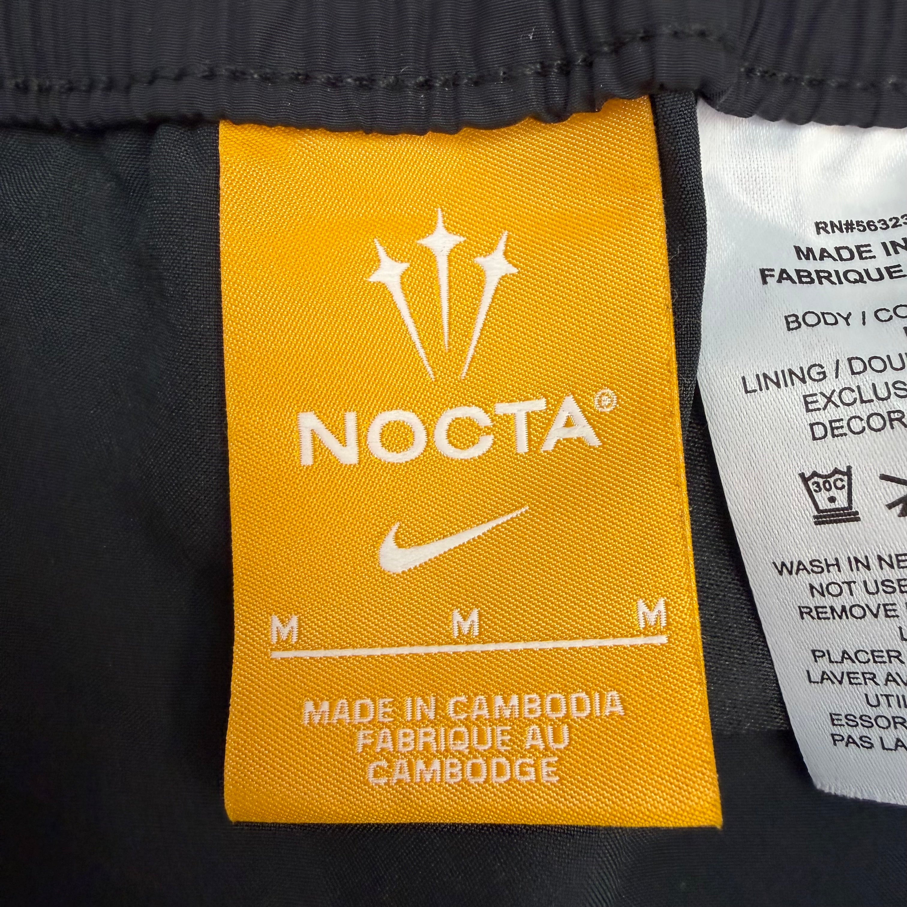 Nike Nocta Northstar Nylon Track Pants Black