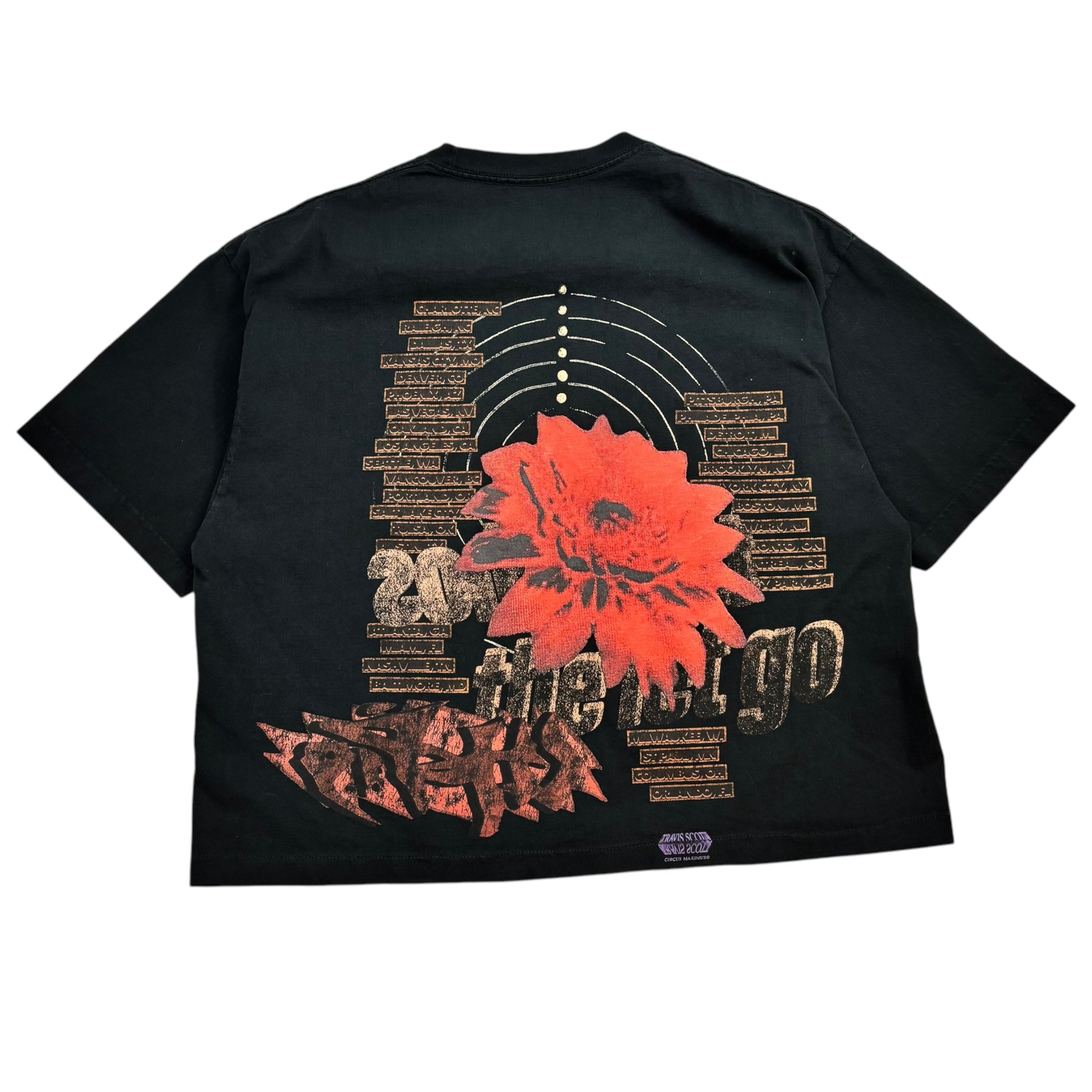 Travis Scott Utopia Echoes Circus Maximus Tour Tee