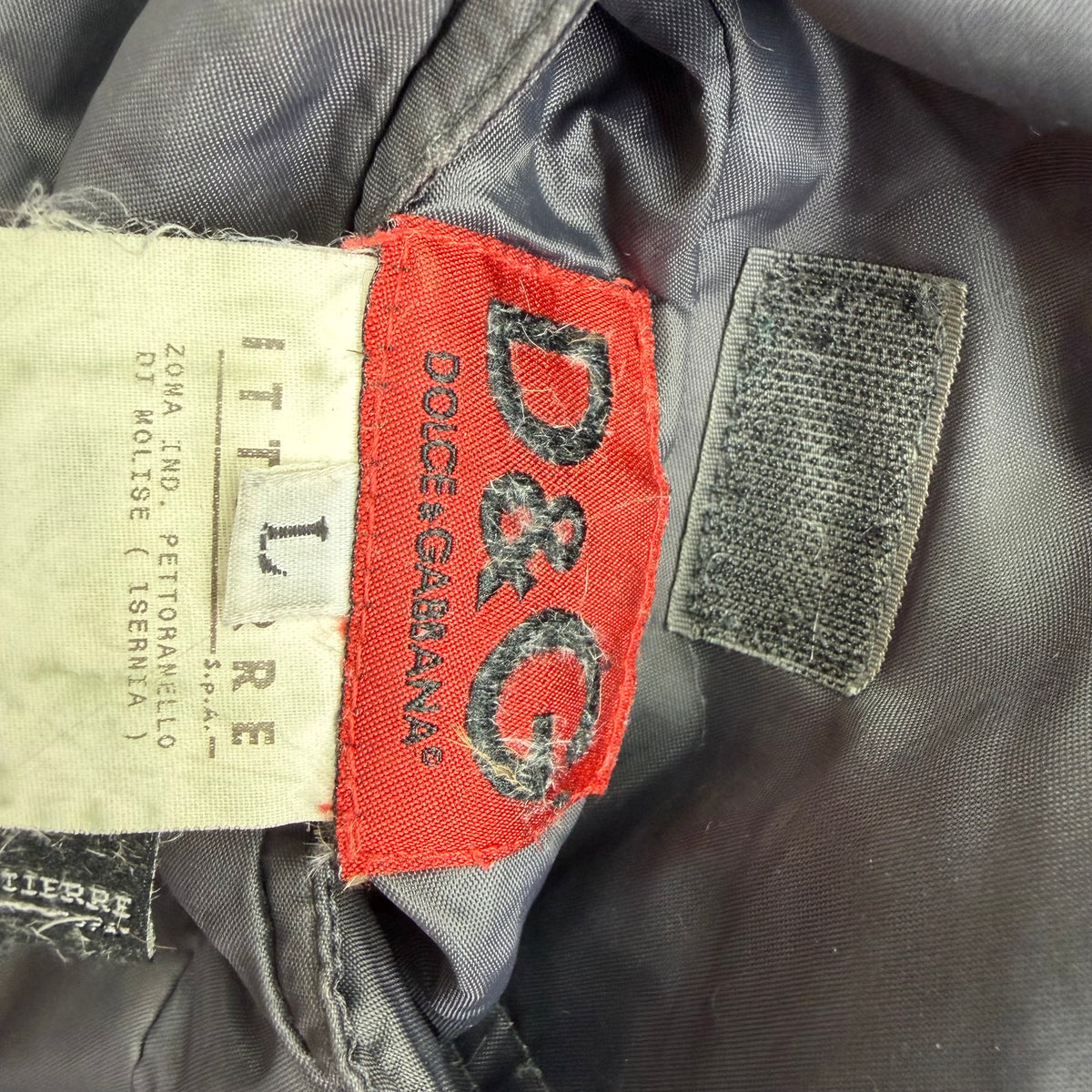 Vintage Dolce & Gabbana Sport Puffer Jacket Black