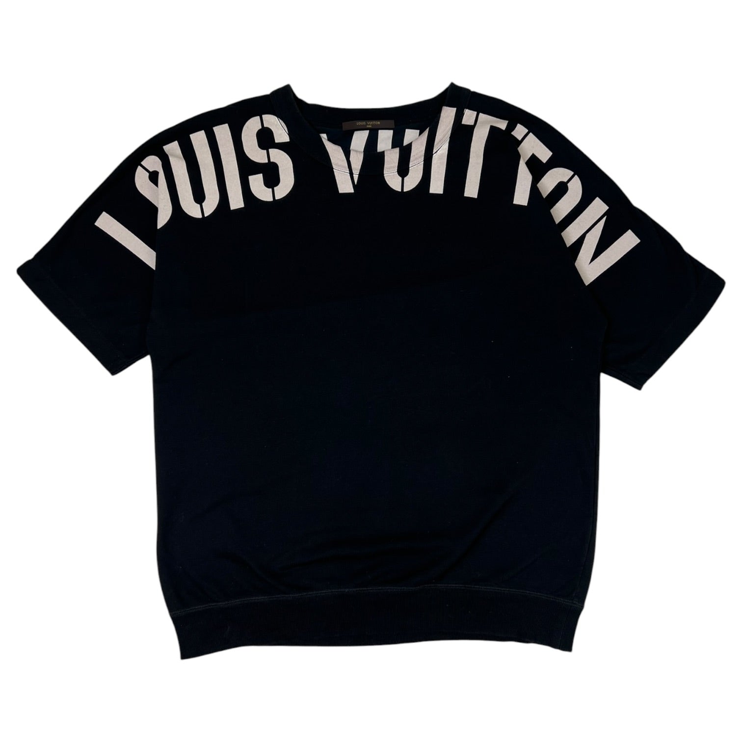 Louis Vuitton x Fragment Short-Sleeve Kimono Sweatshirt Black