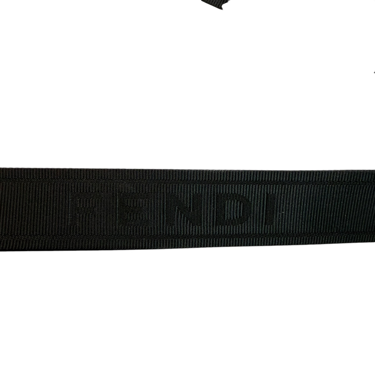 Fendi Diagonal Monogram Camera Case Black