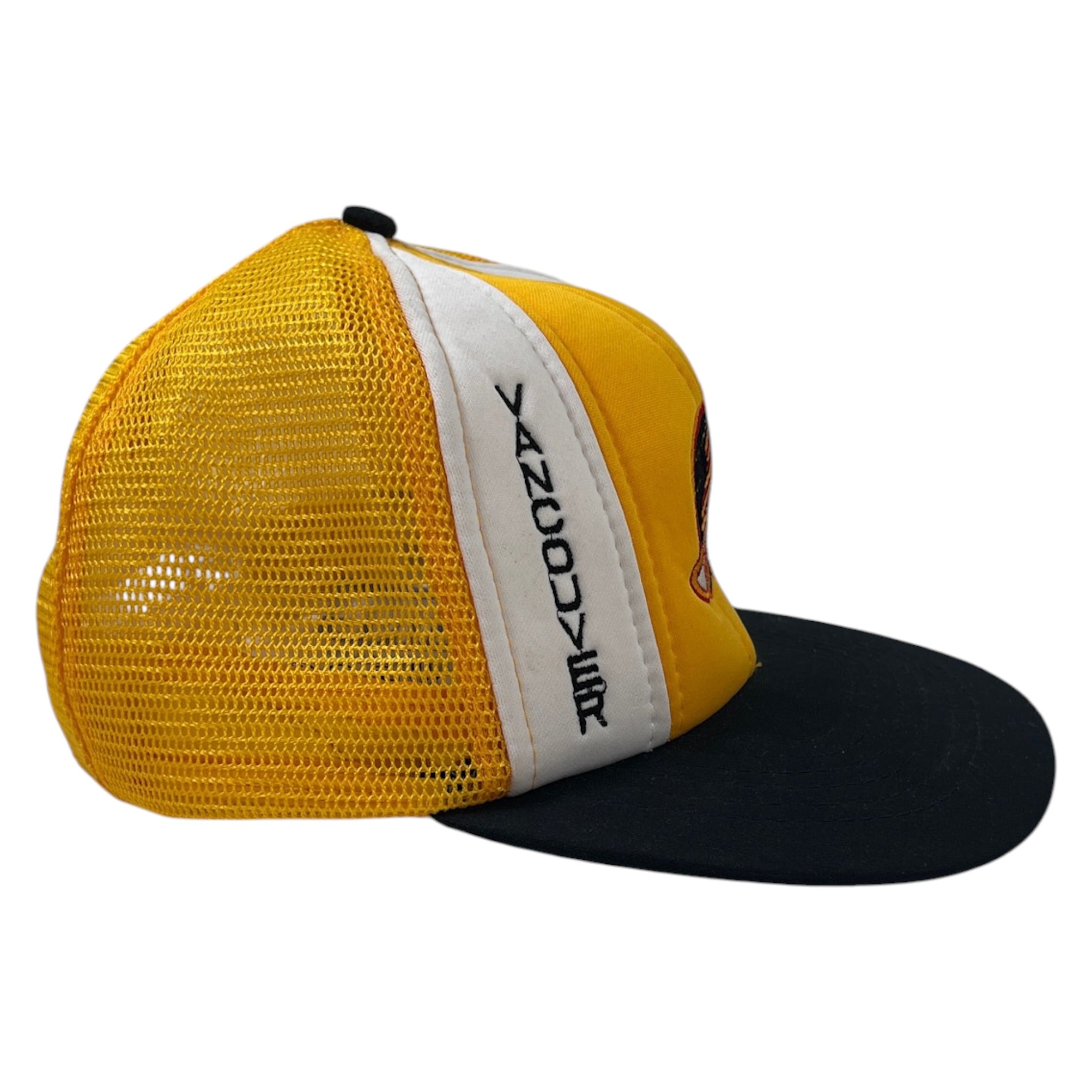 Vintage Vancouver Canucks Hat Yellow