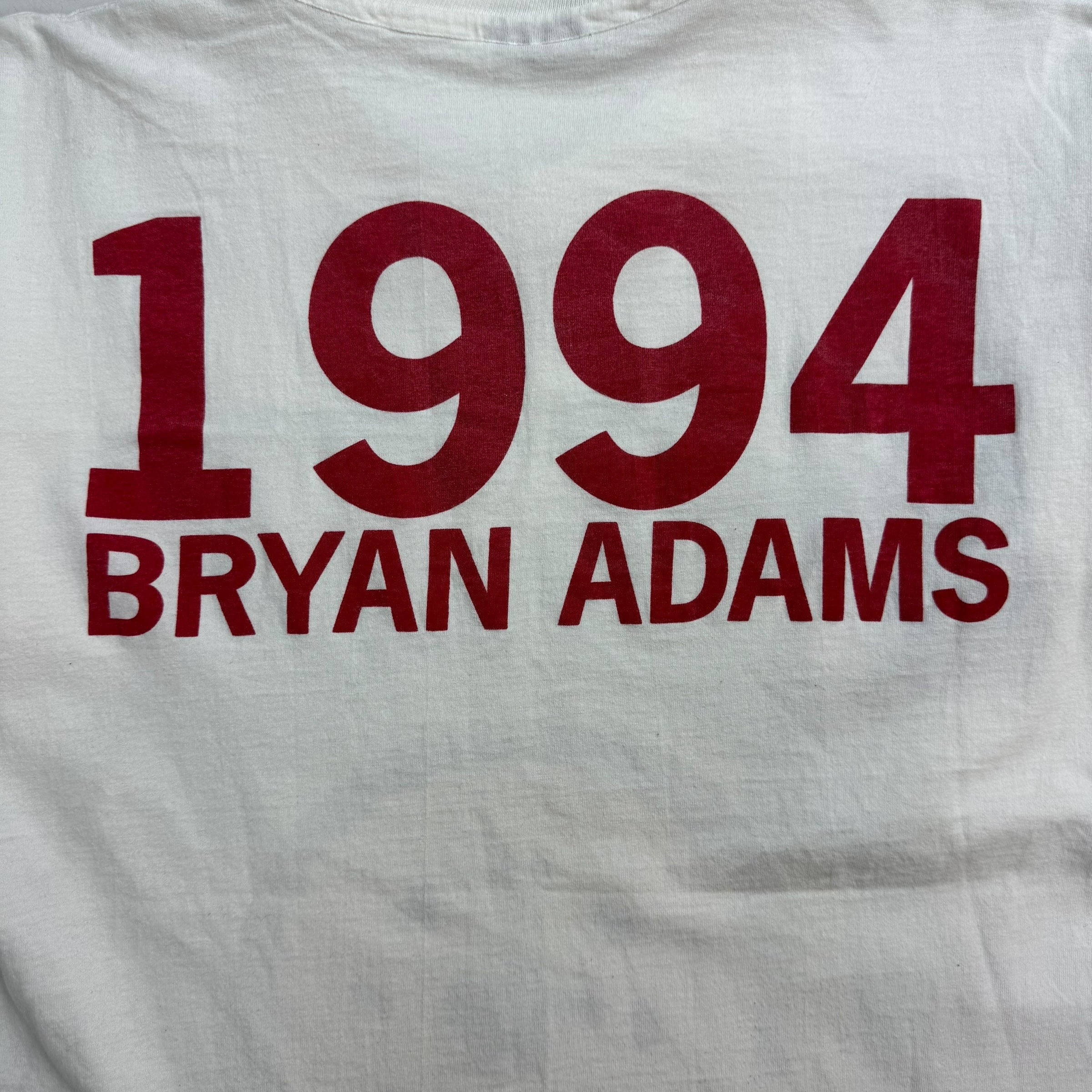 1994 Bryan Adams So Far So Good Tee White