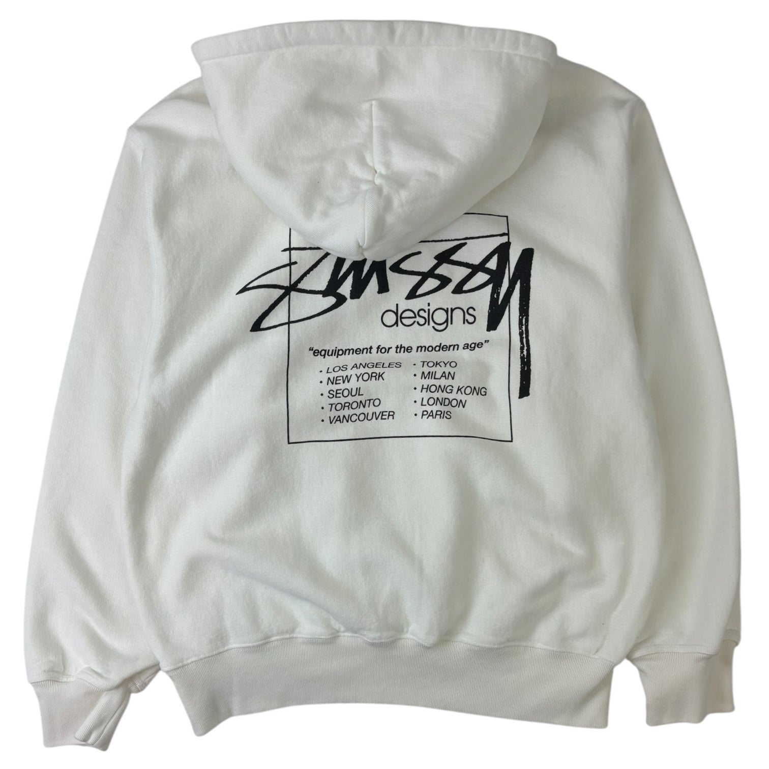 Stussy Modern Age Pigment Dyed Hoodie Natural