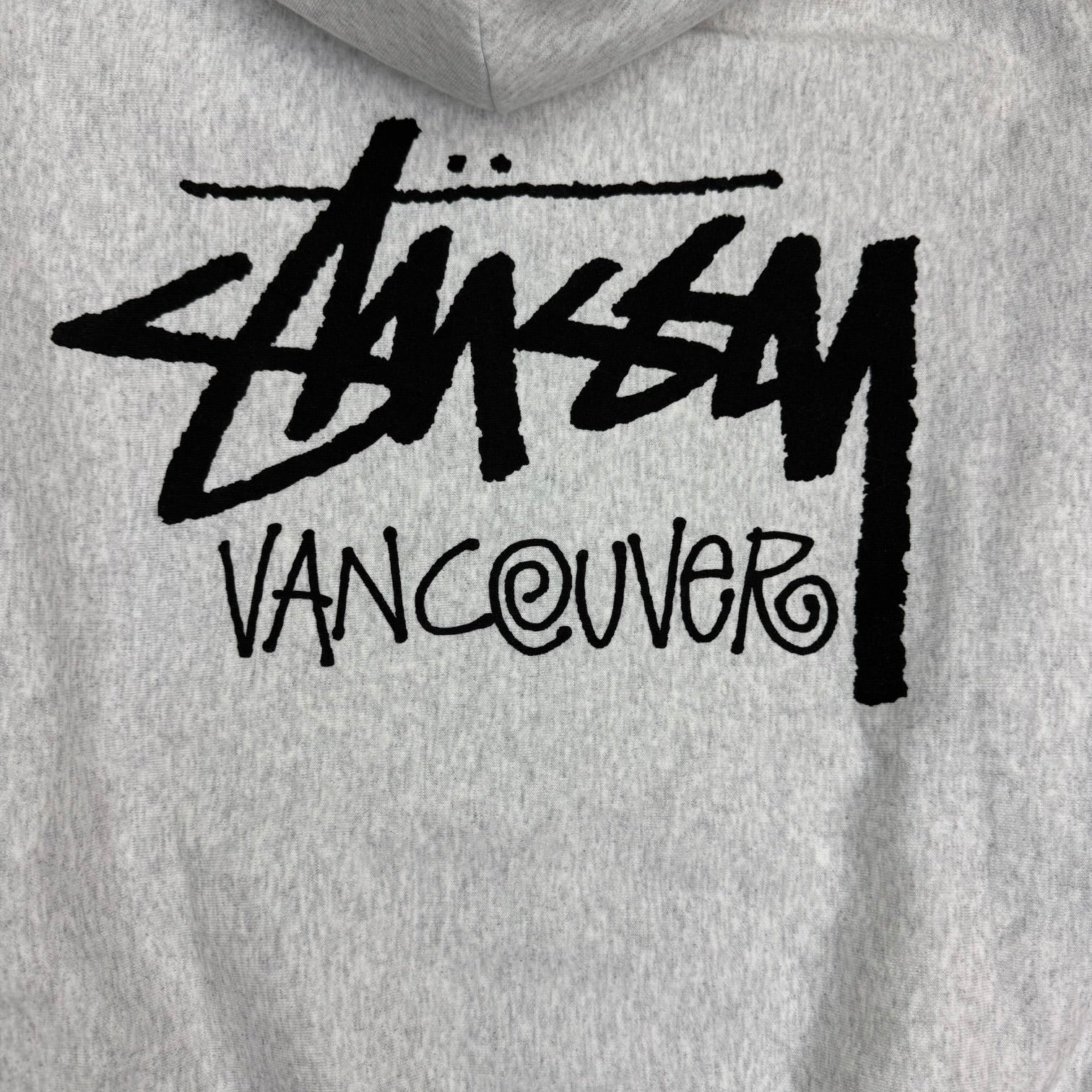 Stussy Vancouver Chapter Zip Hoodie Heather Grey