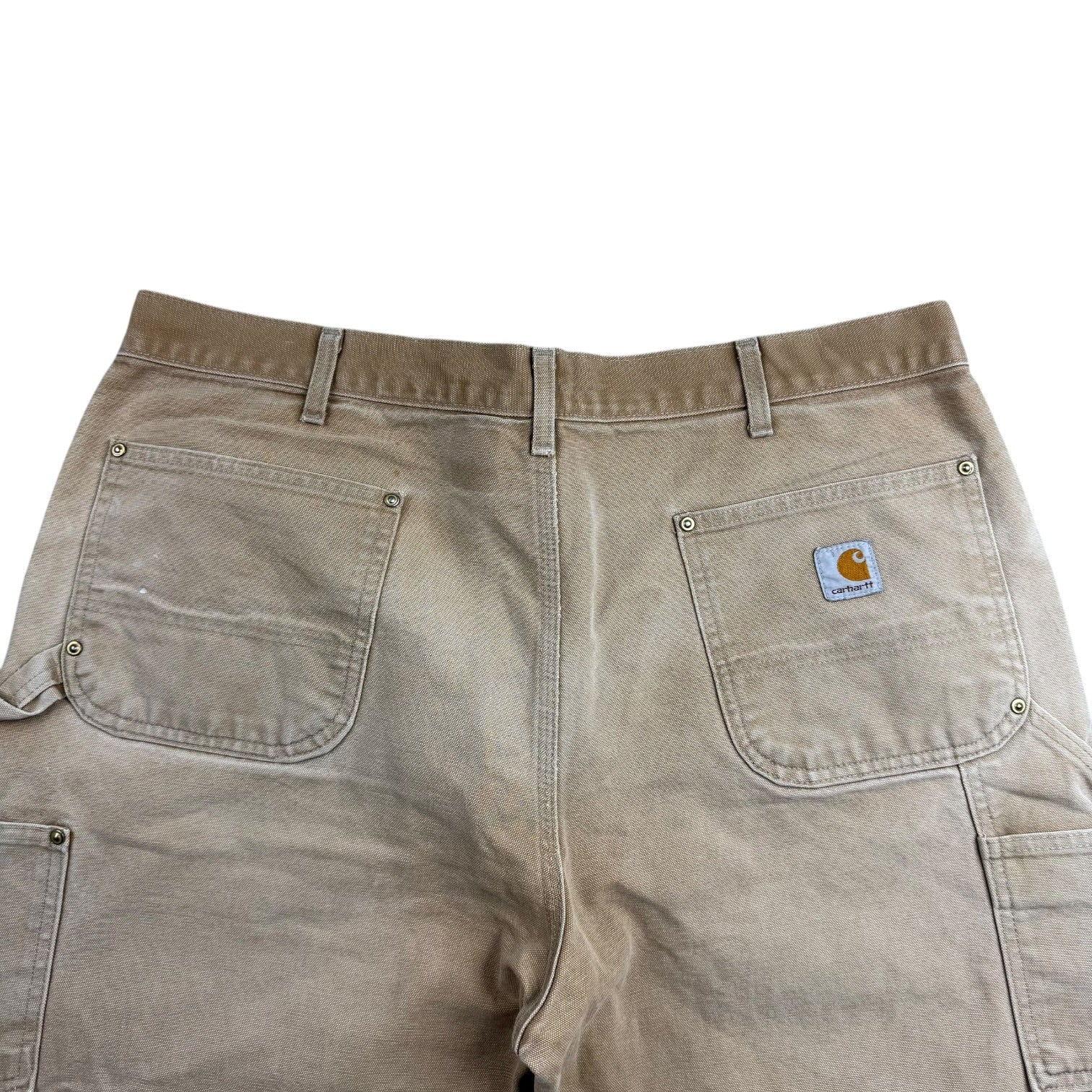 Vintage Carhartt Double Knee Pants Tan