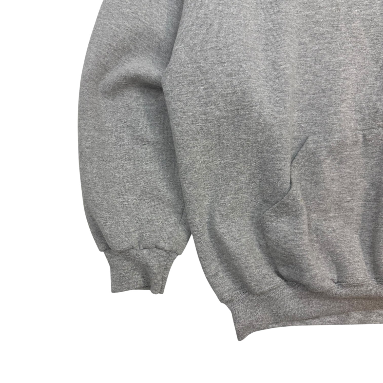 Vintage Russell Athletic Blank Hoodie Grey