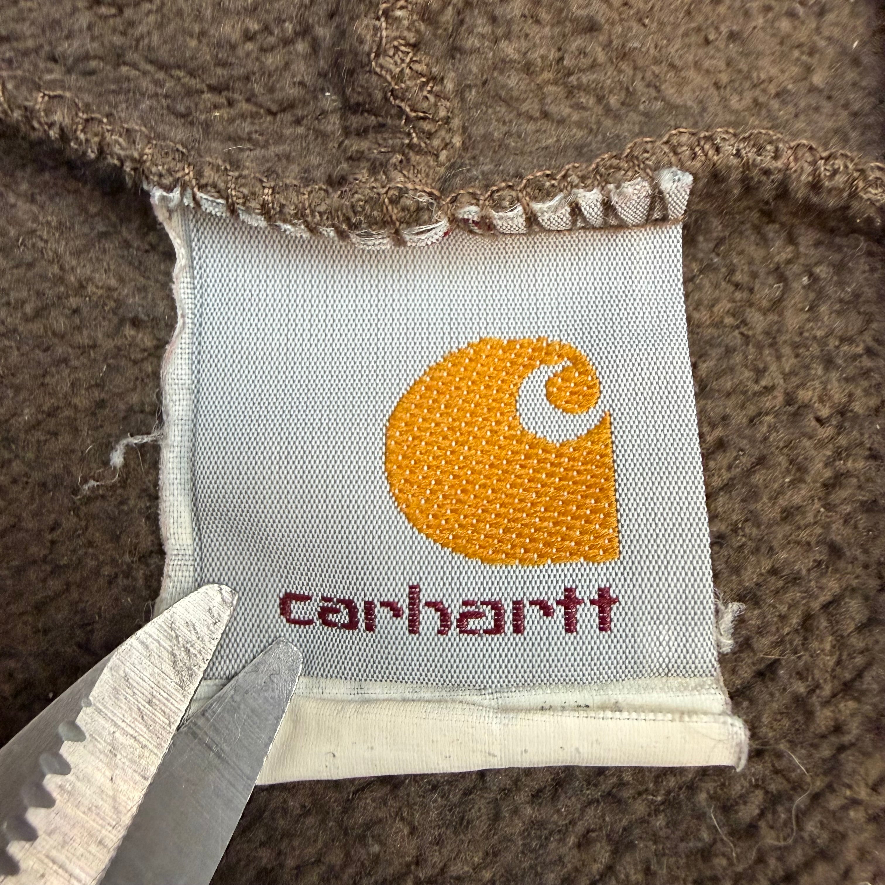 Vintage Carhartt Hoodie Brown