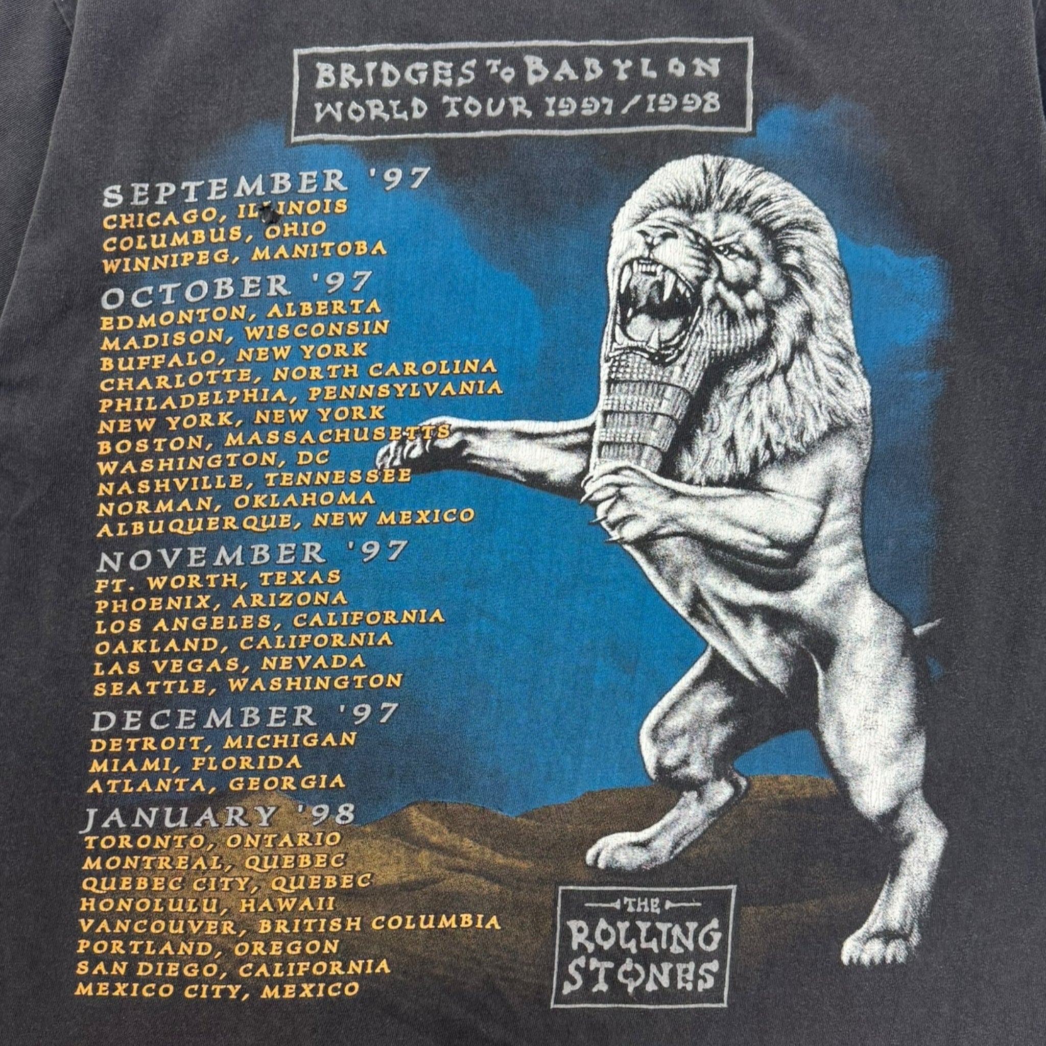 1997 The Rolling Stone ‘Bridges To Babylon’ T-Shirt