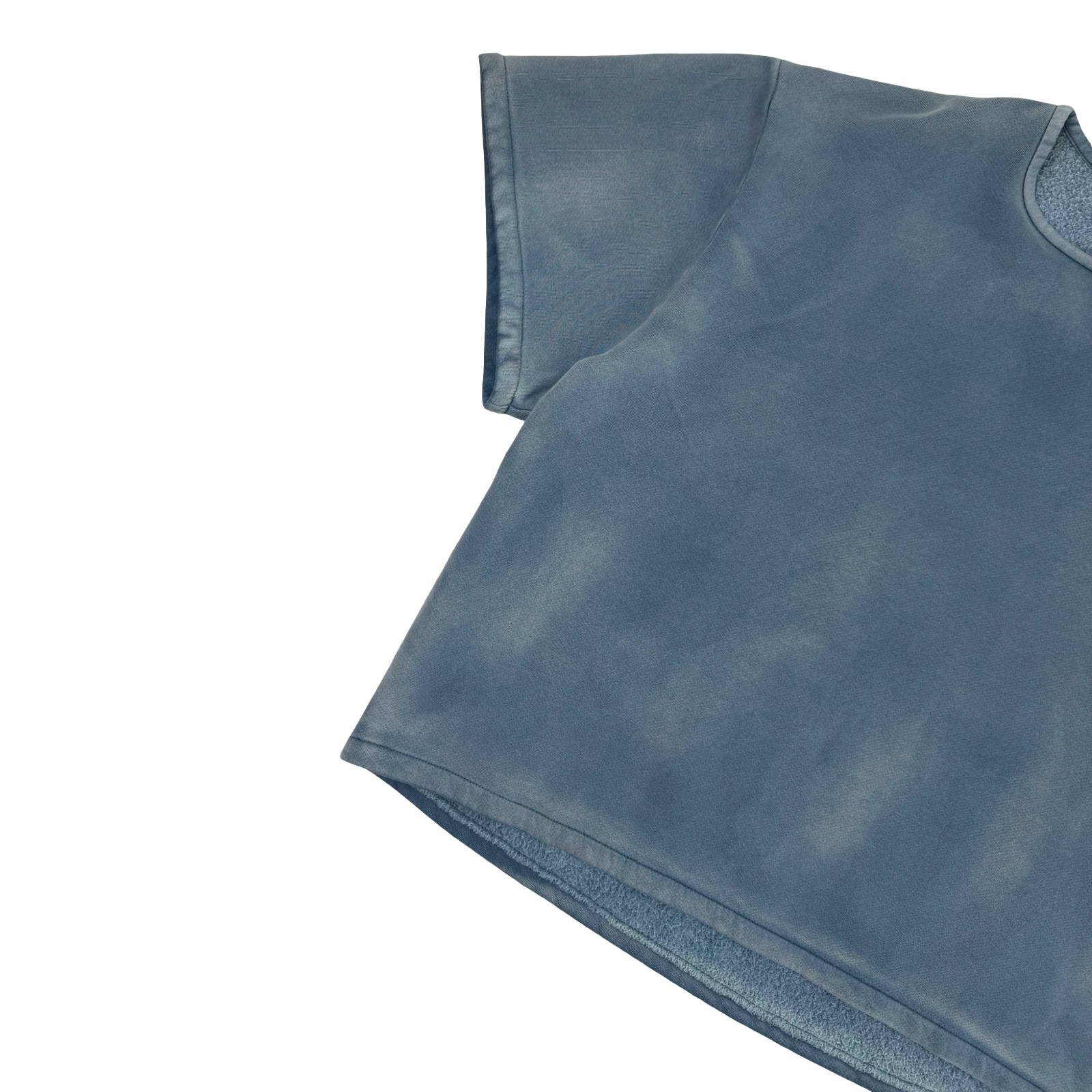 Yeezy Gap Engineered by Balenciaga Fleece Yoke T-Shirt Bluestone