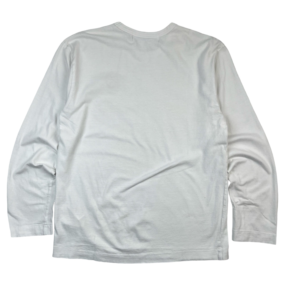 Comme De Garcons Play Heart L/S White