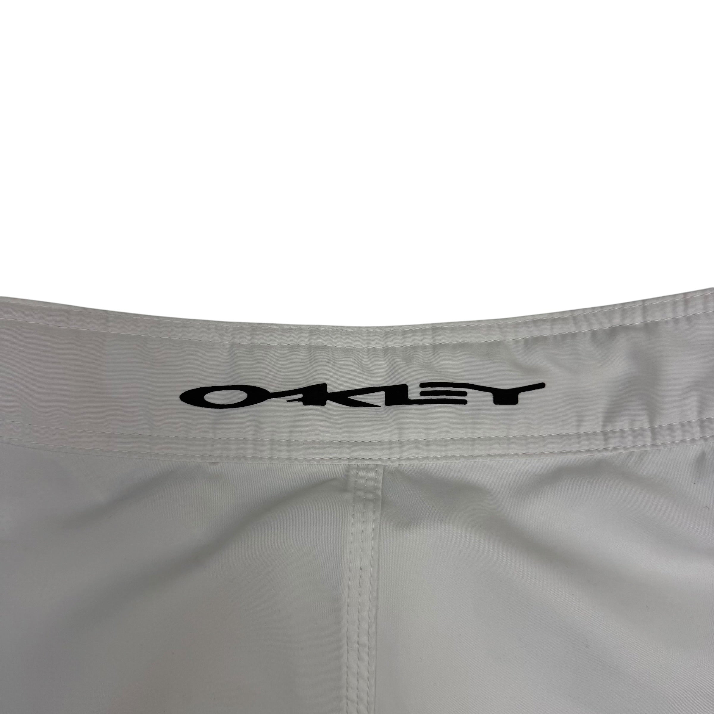 Vintage Oakley Board Shorts White