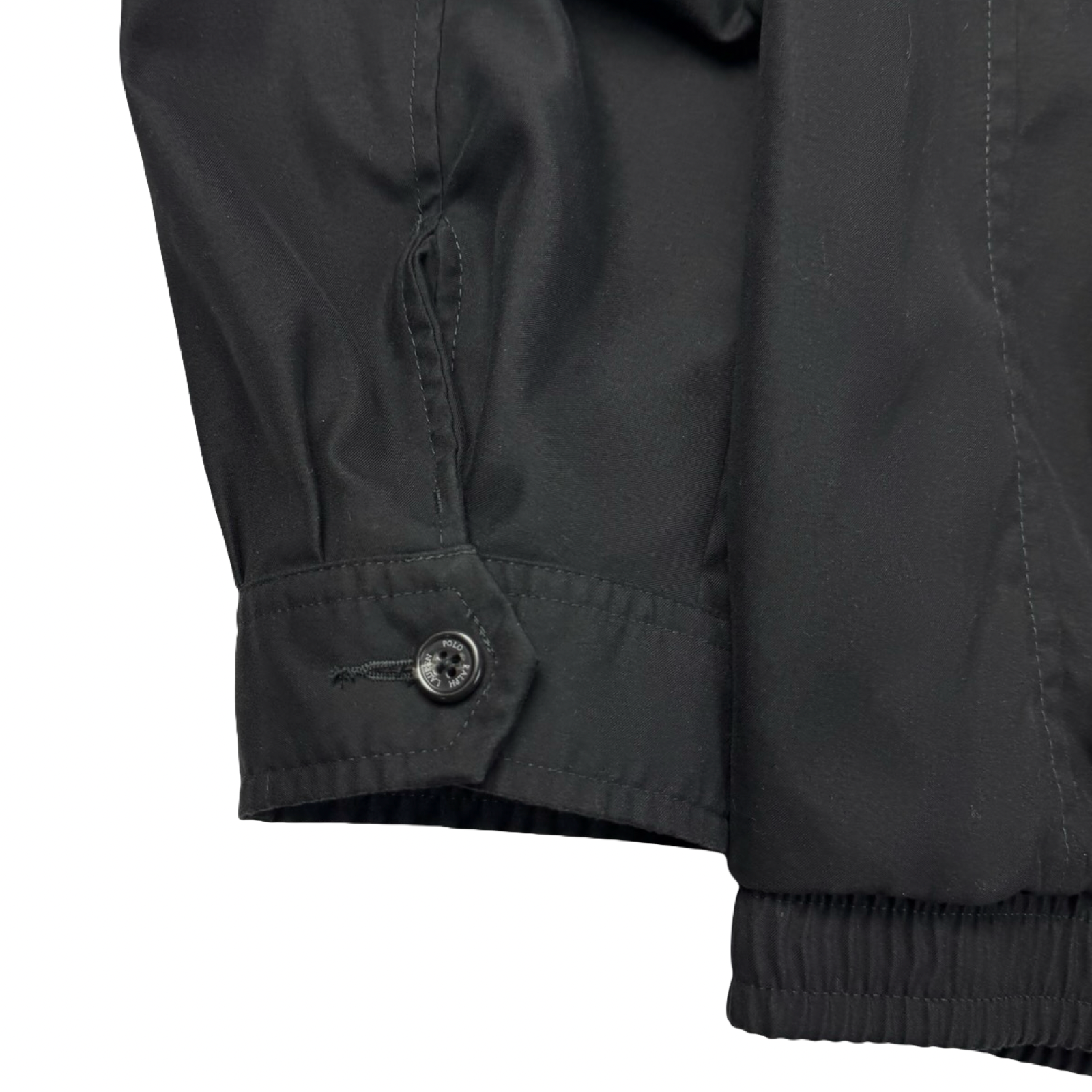 Polo Ralph Lauren Harrington Tartan Lined Jacket Black