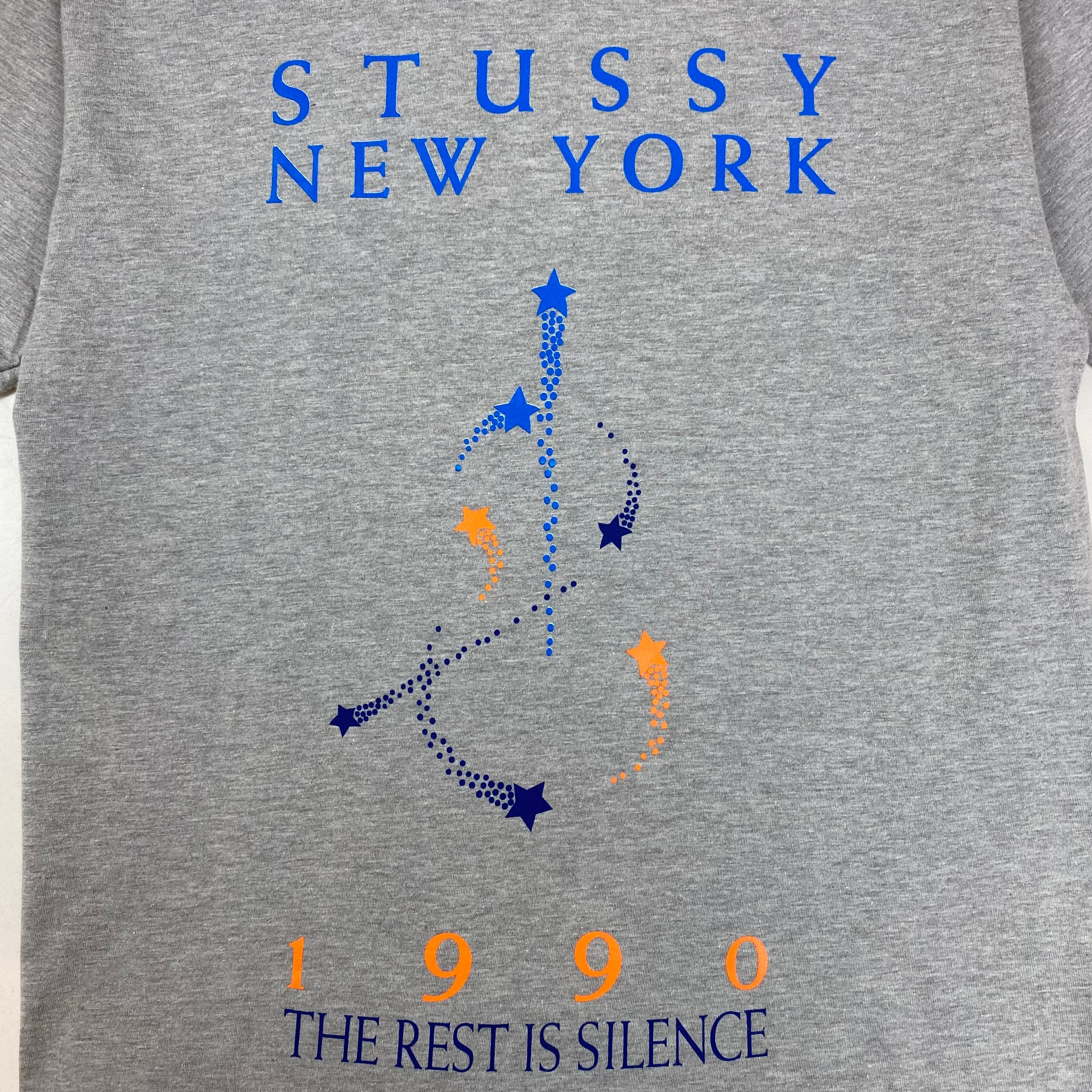 Stüssy NYC Opening Star T-Shirt Grey