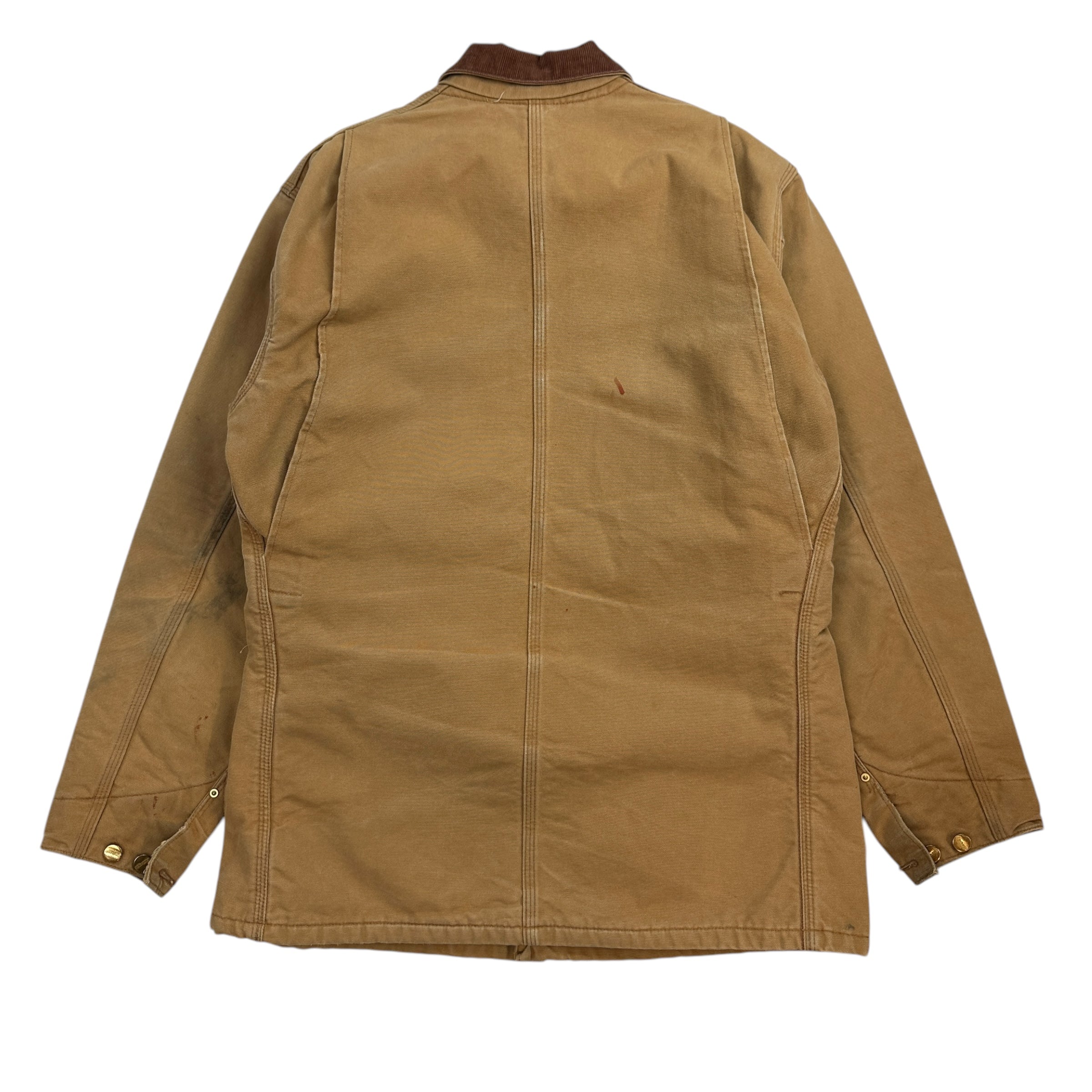 Vintage Carhartt Michigan Chore Coat Tan