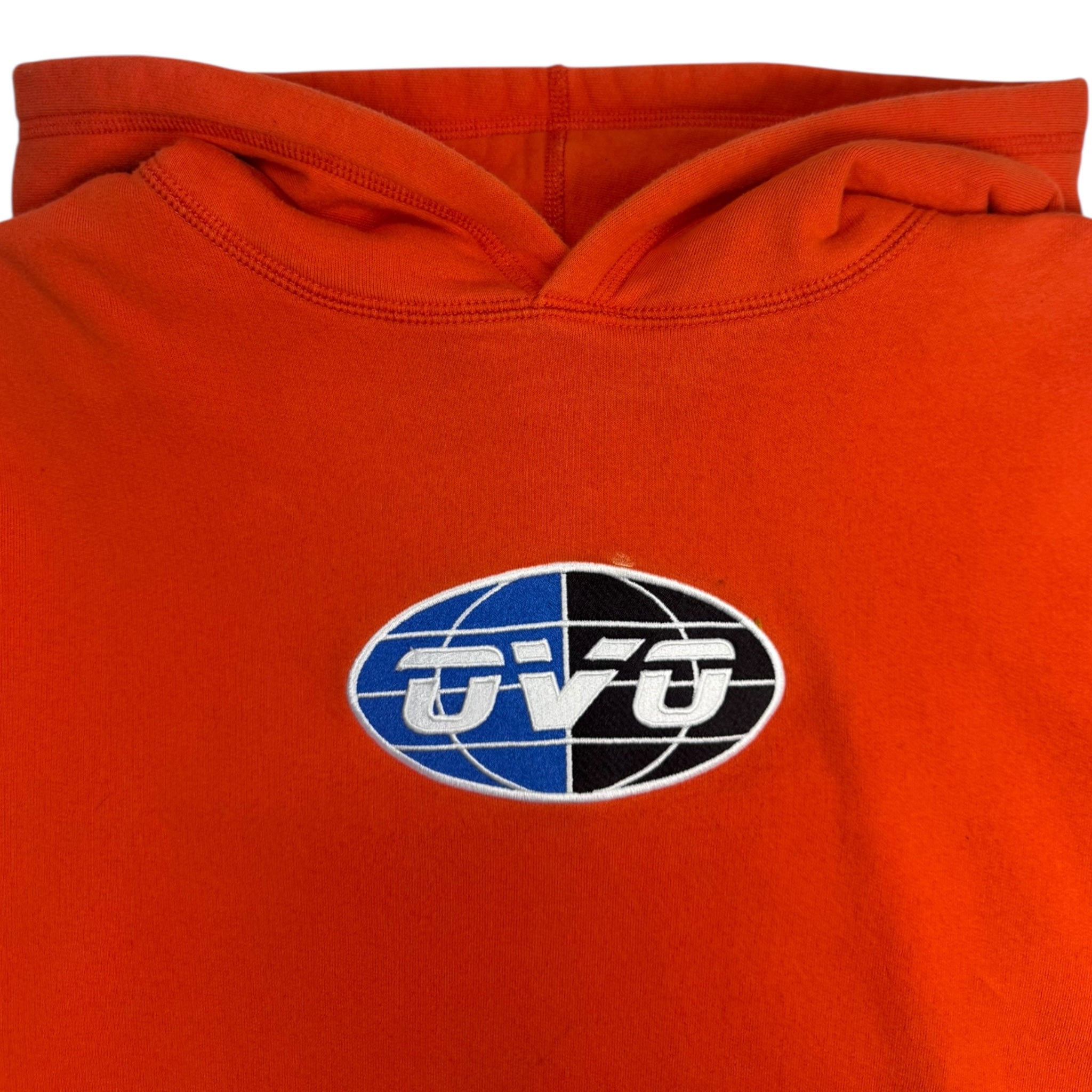 OVO Globe Hoodie Orange