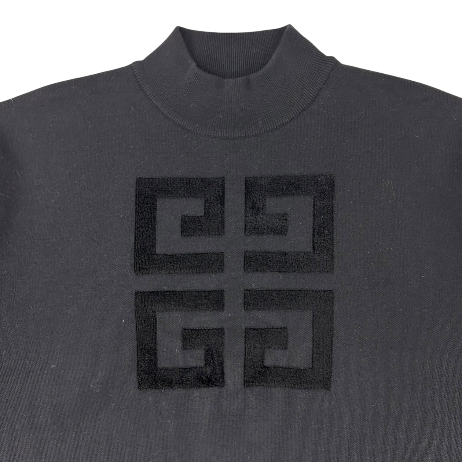 Givenchy Wool Graphic Print Crewneck Black