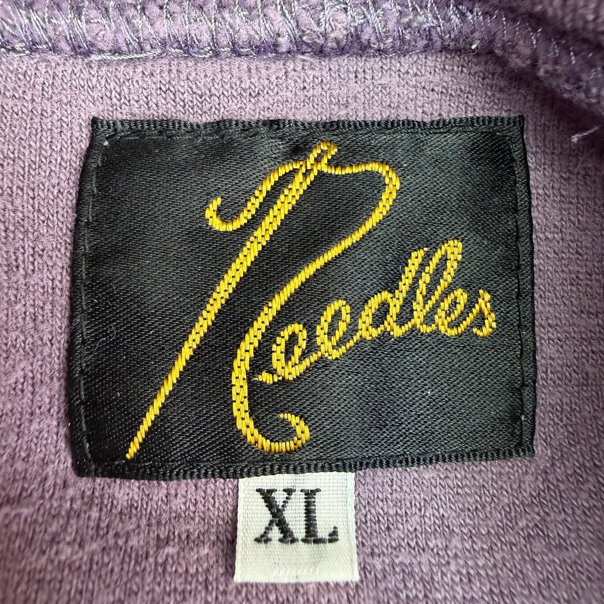 Needles Velour Track Hoodie Purple/Red