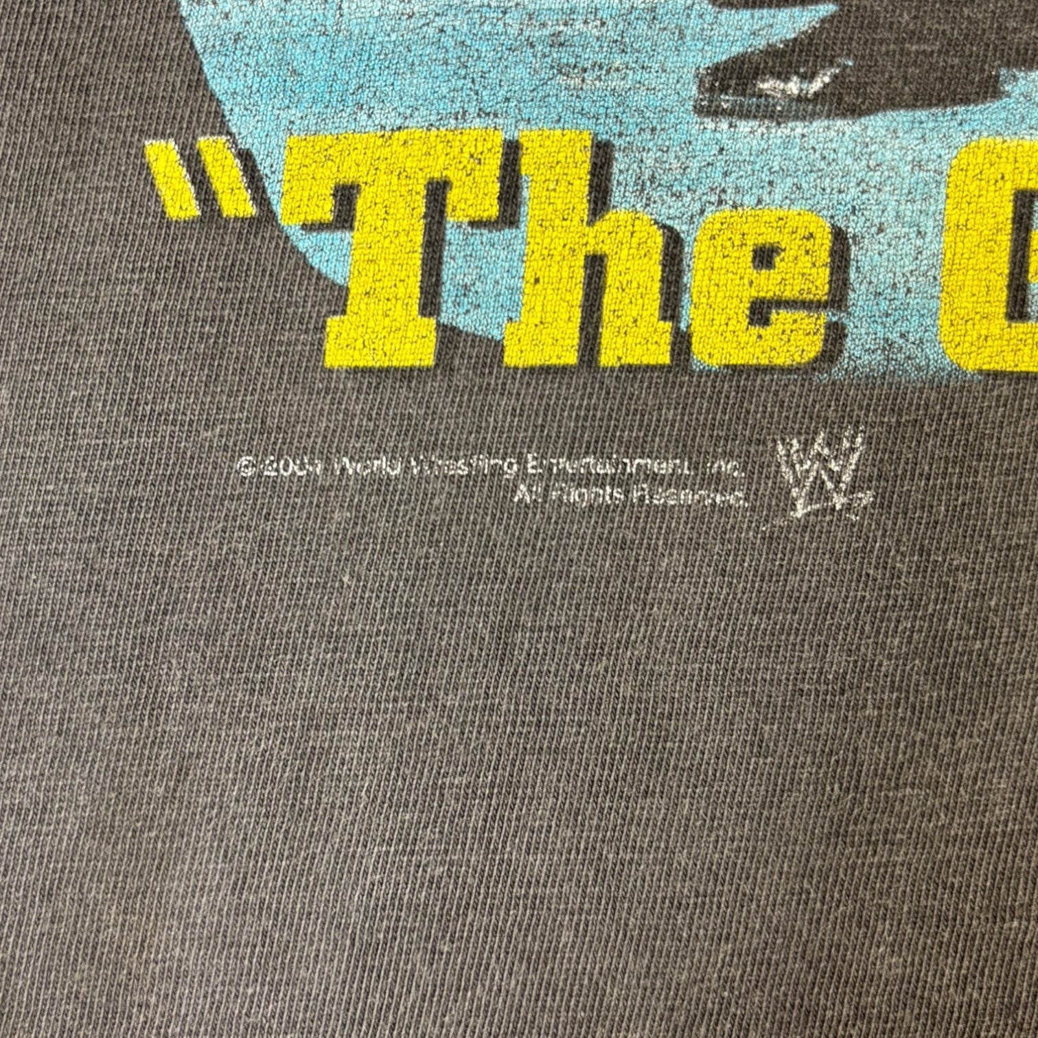 Vintage 2000 WWE The Rock “The Great One” T-Shirt Black